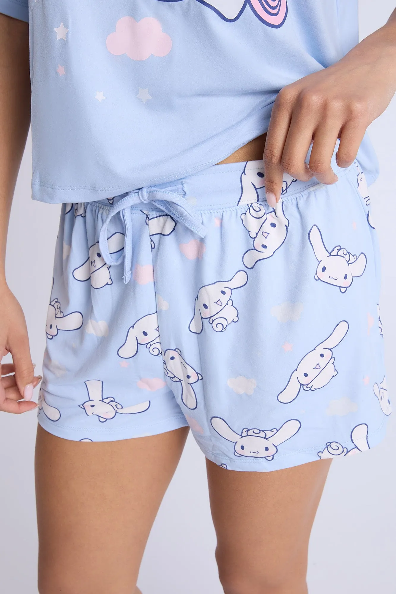 Hello Kitty Super Soft Pajama Tee And Shorts 2-Piece Set sold by Bluenotes product image thumbnail 3