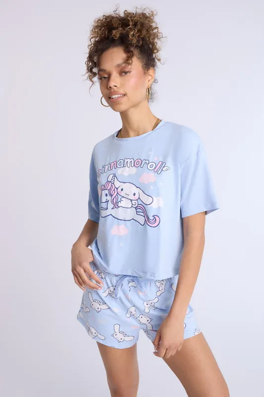Hello Kitty Super Soft Pajama Tee And Shorts 2-Piece Set sold by Bluenotes