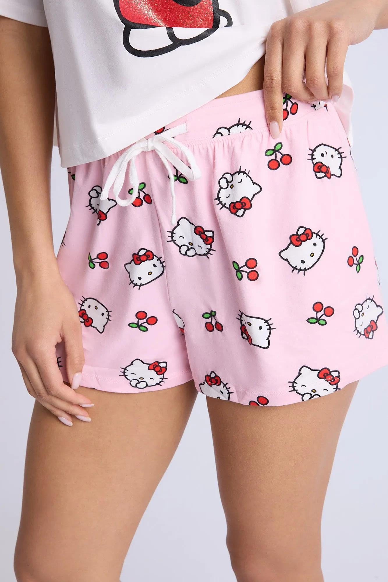 Hello Kitty Super Soft Pajama Tee And Shorts 2-Piece Set sold by Bluenotes product image thumbnail 3