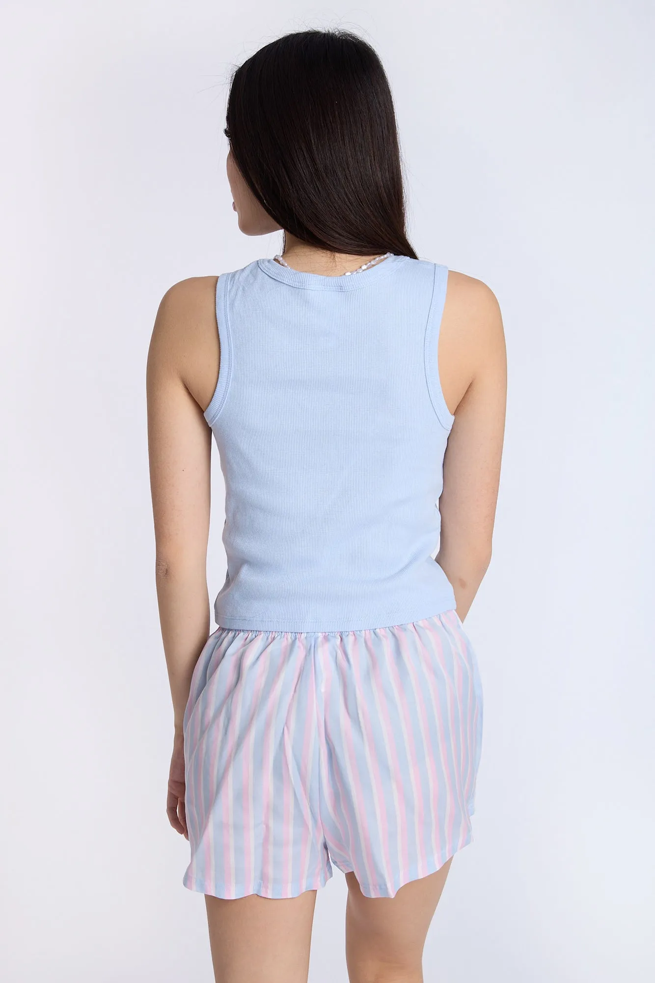 Cinnamoroll Super Soft Pajama Tank Top And Shorts 2-Piece Set sold by Bluenotes product image thumbnail 3