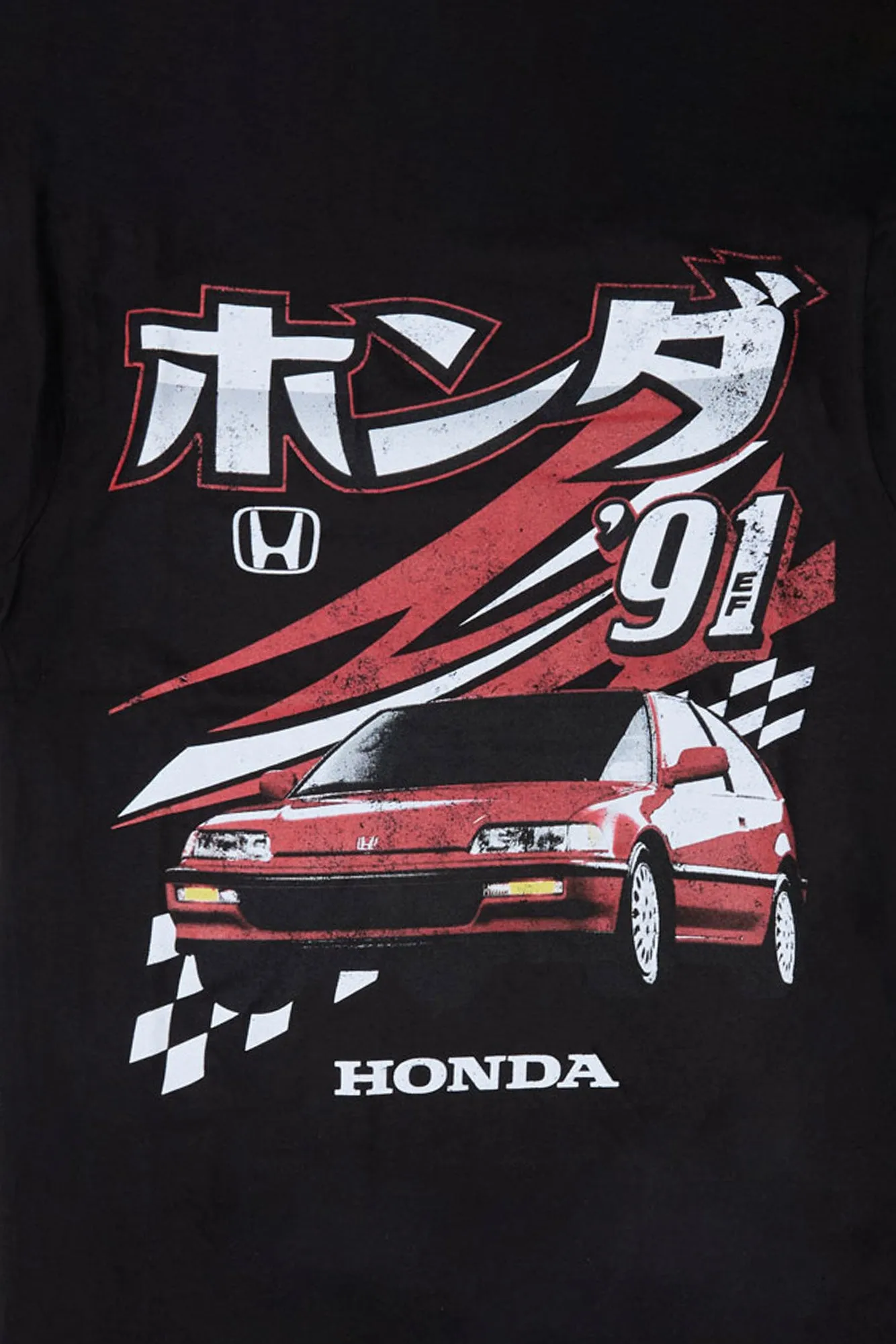 Honda Civic Vintage '91 Graphic Tee sold by Bluenotes product image thumbnail 2