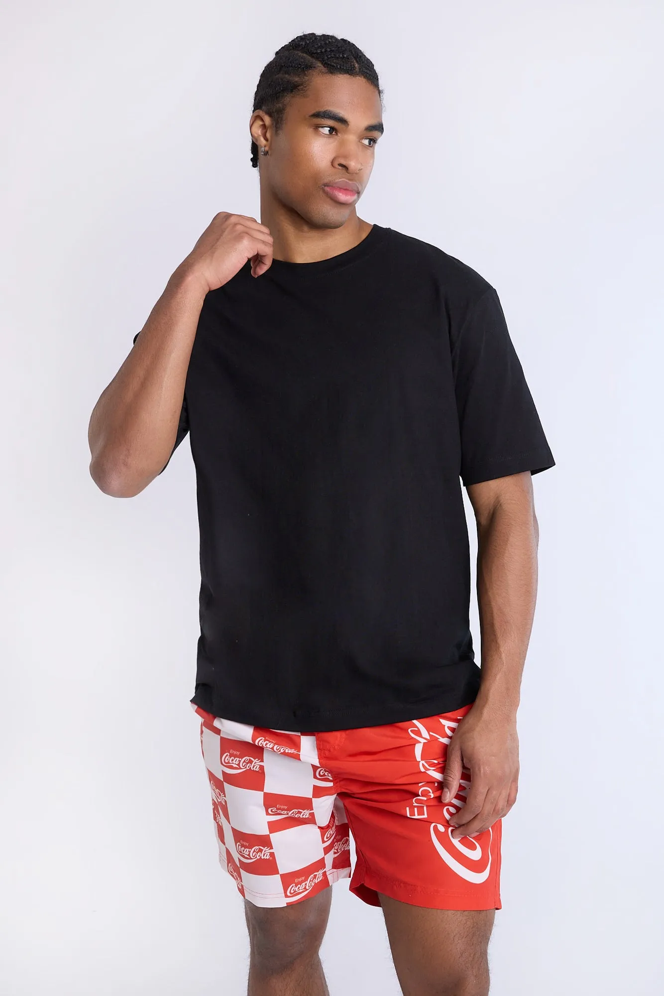 Coca-Cola 7" Swim Shorts sold by Bluenotes