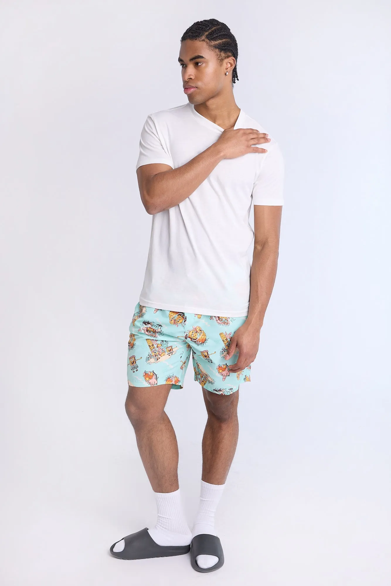 SpongeBob 7" Swim Shorts sold by Bluenotes product image thumbnail 4