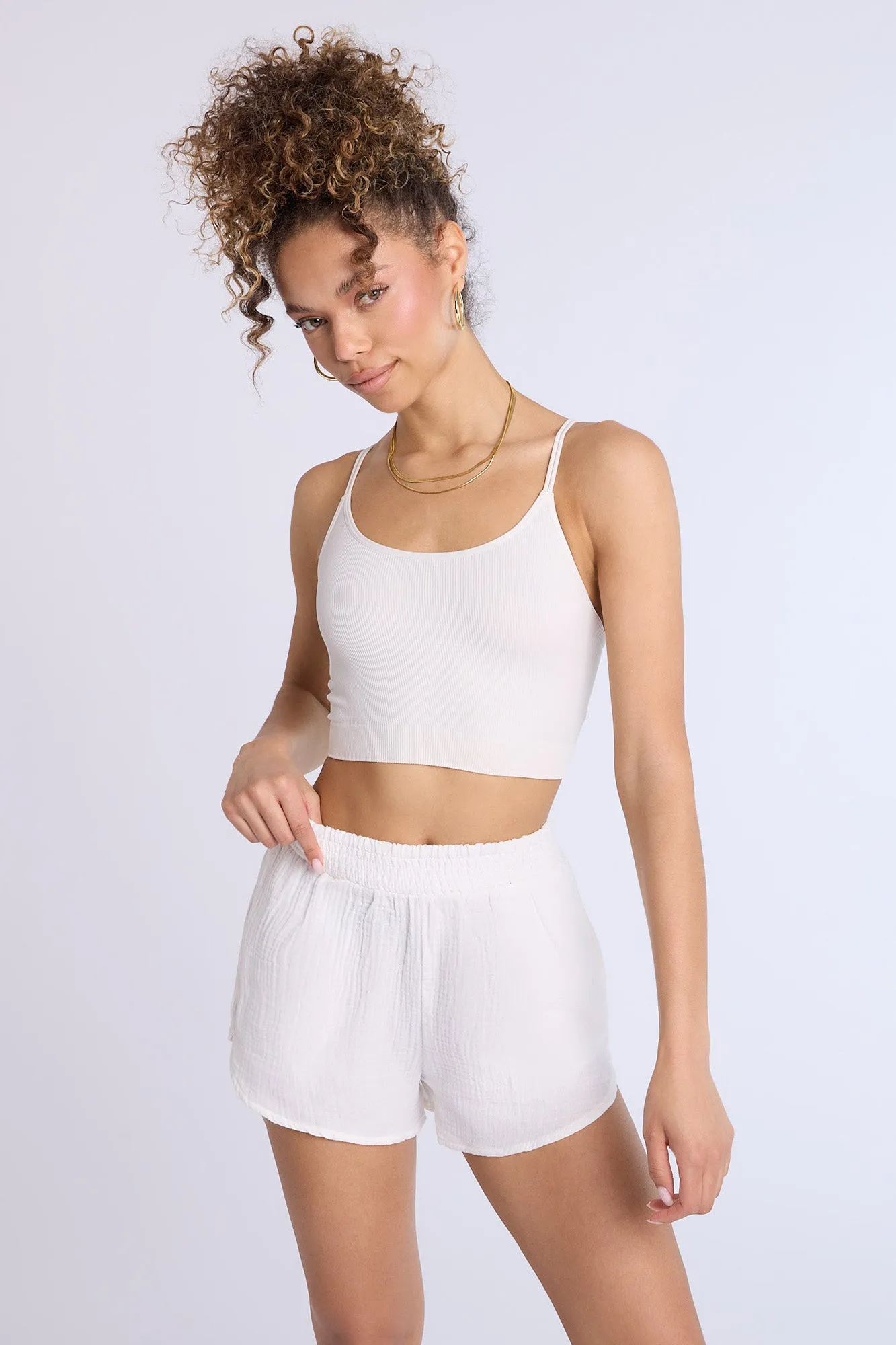 AERO Cotton Gauzy Pull-On Shorts sold by Bluenotes product image thumbnail 2