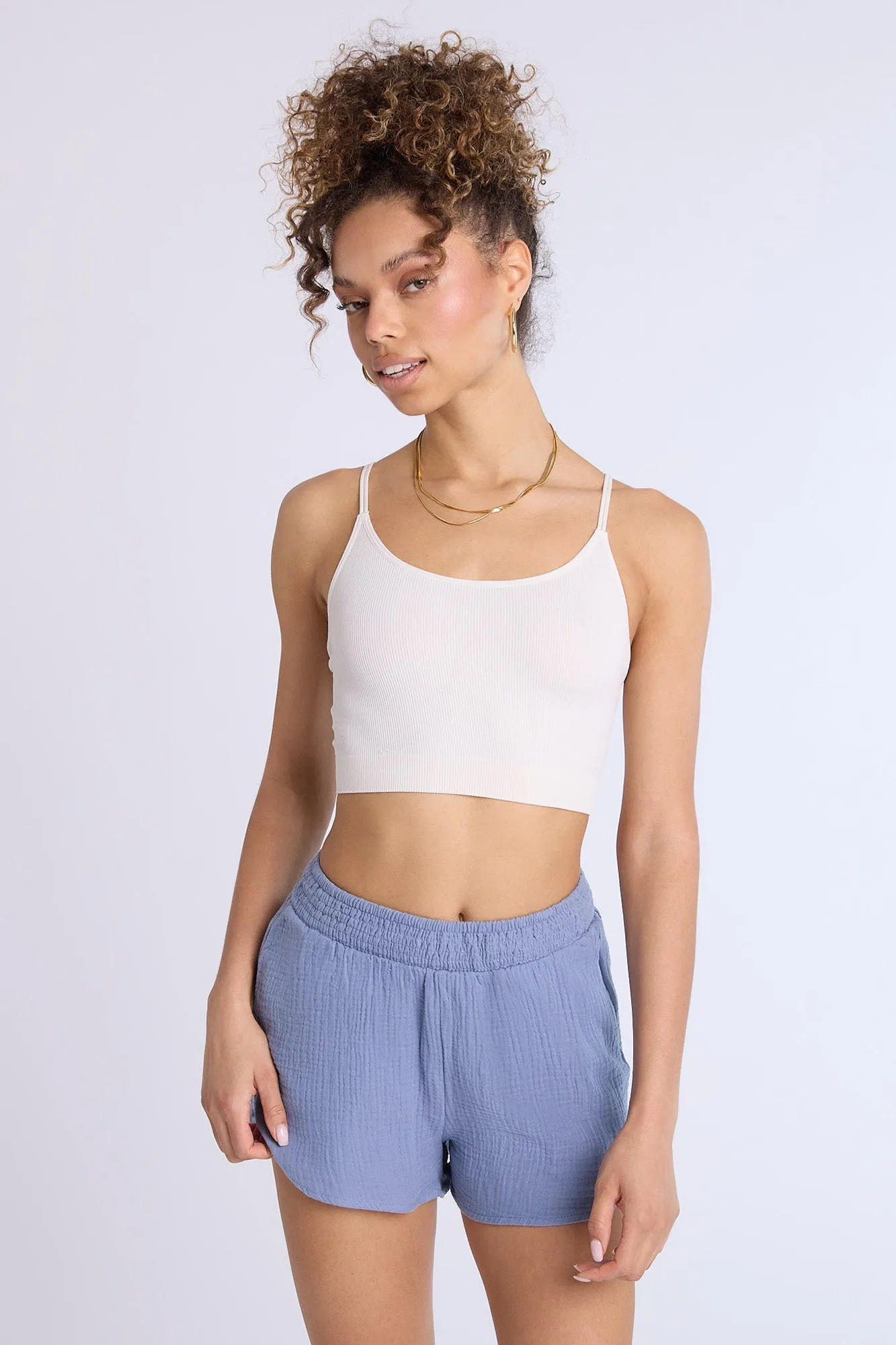 AERO Cotton Gauzy Pull-On Shorts sold by Bluenotes