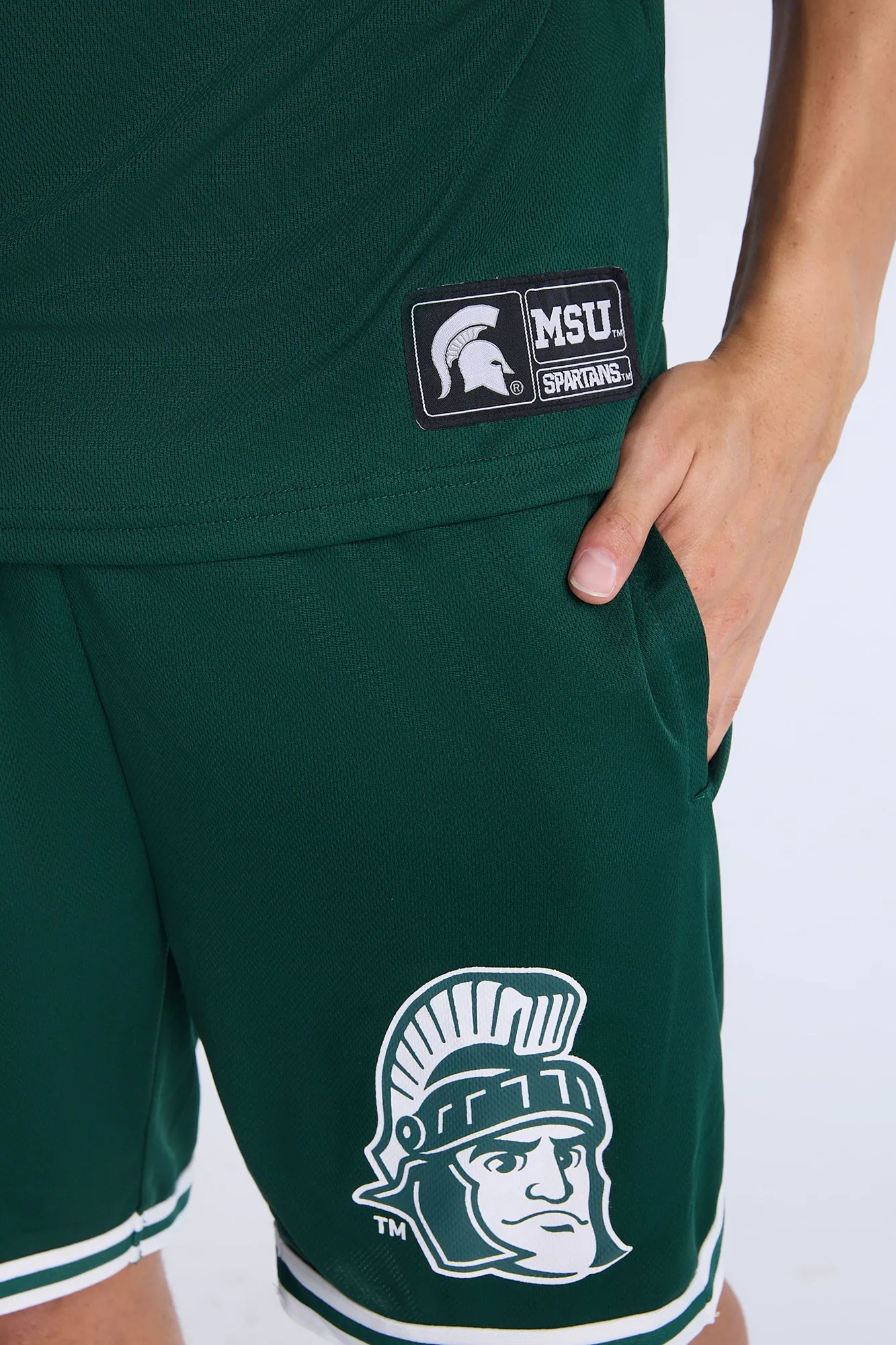 Michigan State Mesh Tank Top sold by Bluenotes product image thumbnail 3
