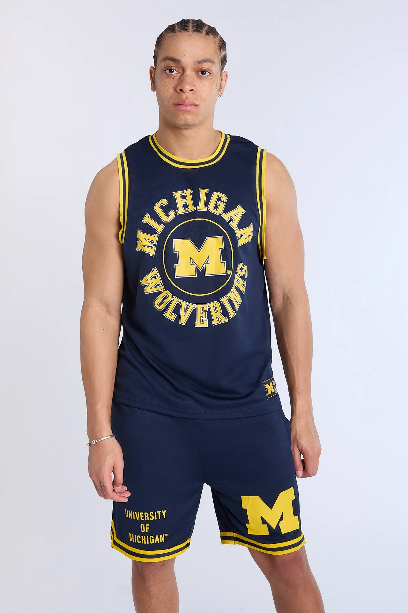 Michigan M Mesh Shorts sold by Bluenotes product image thumbnail 3