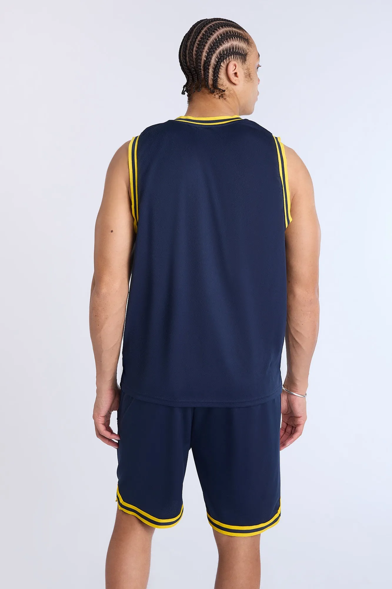 Michigan M Mesh Shorts sold by Bluenotes product image thumbnail 4