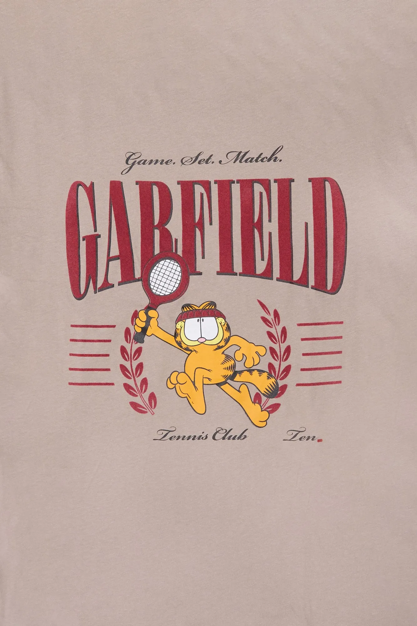 Garfield Crest Graphic Boyfriend Tee sold by Bluenotes product image thumbnail 2