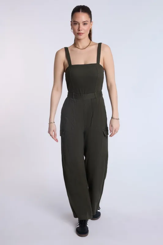 Cargo Belted Jumpsuit sold by Bluenotes