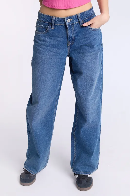 Low Rise Baggy Jeans sold by Bluenotes