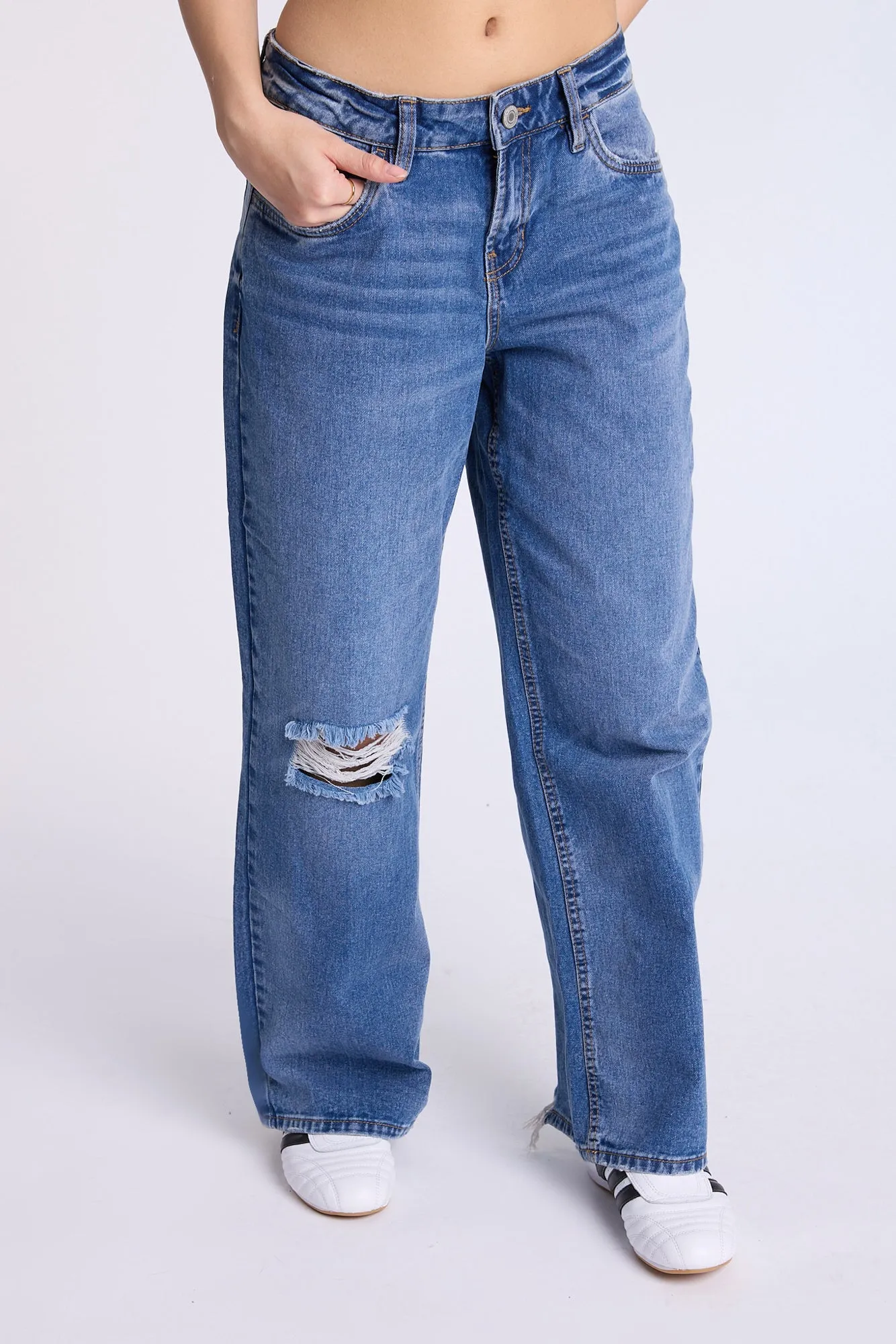 Low Rise Baggy Jeans sold by Bluenotes