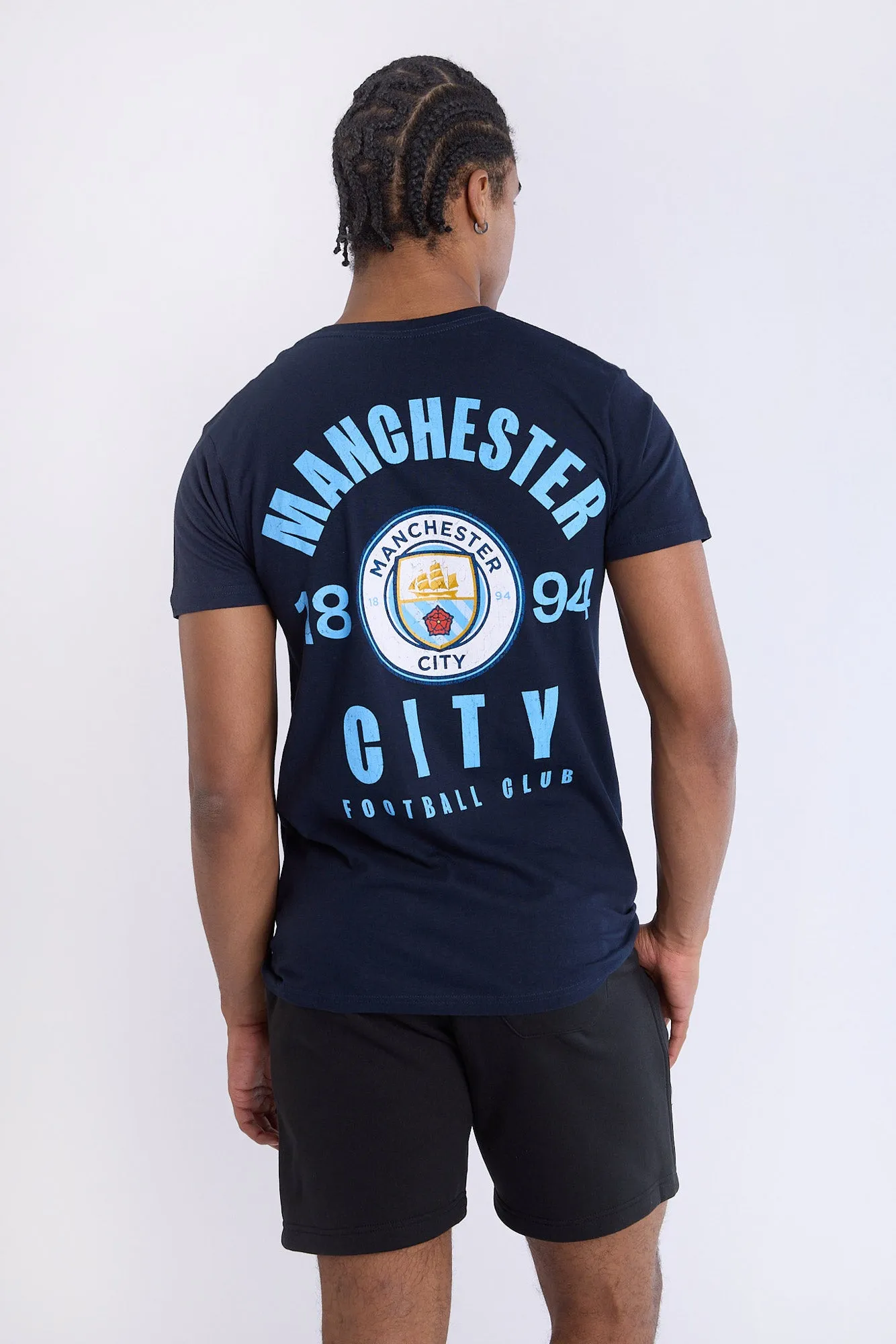 AERO Embroidered Fleece Shorts sold by Bluenotes product image thumbnail 4