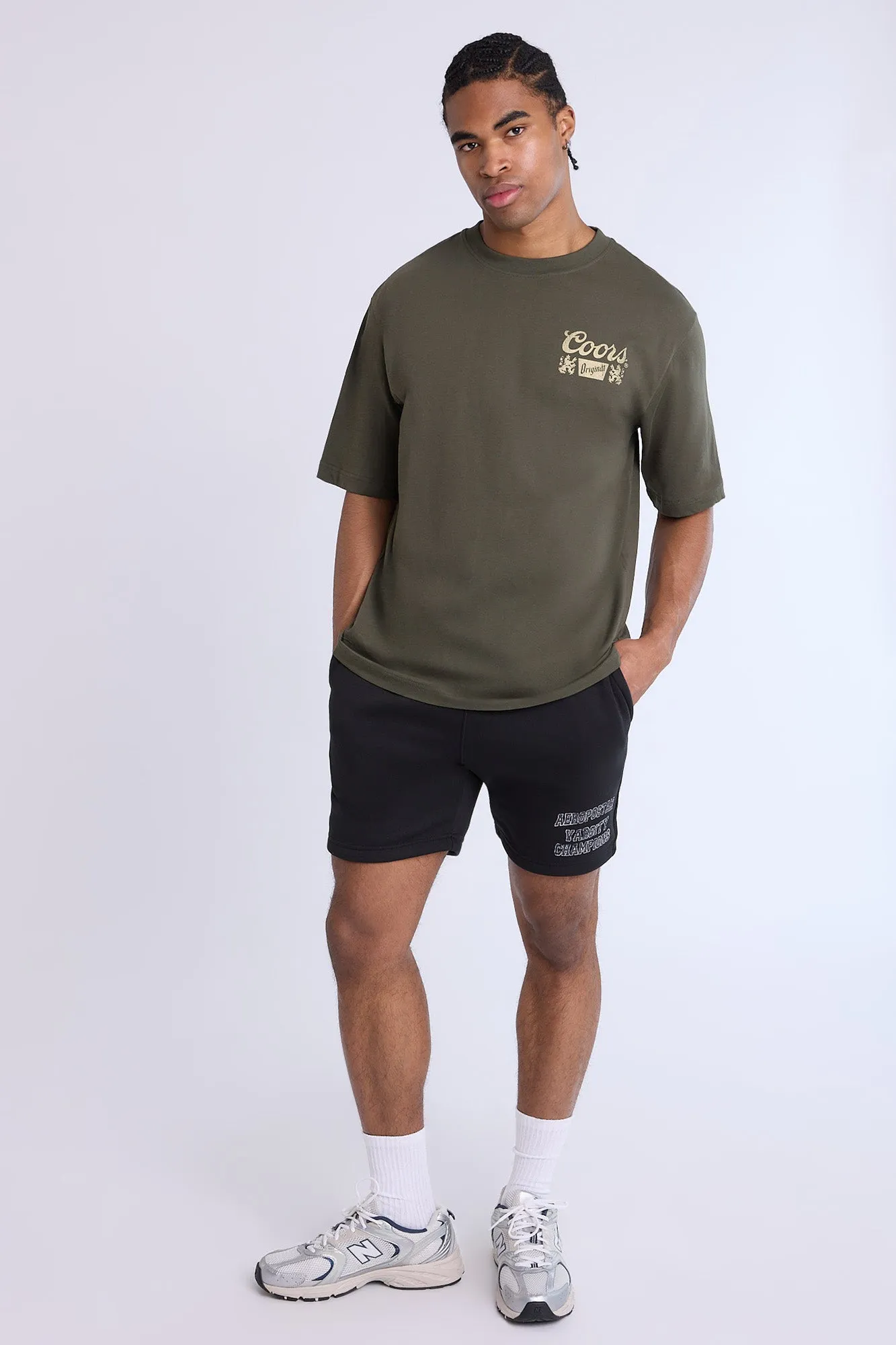 Aéropostale Varsity Fleece Shorts sold by Bluenotes product image thumbnail 5