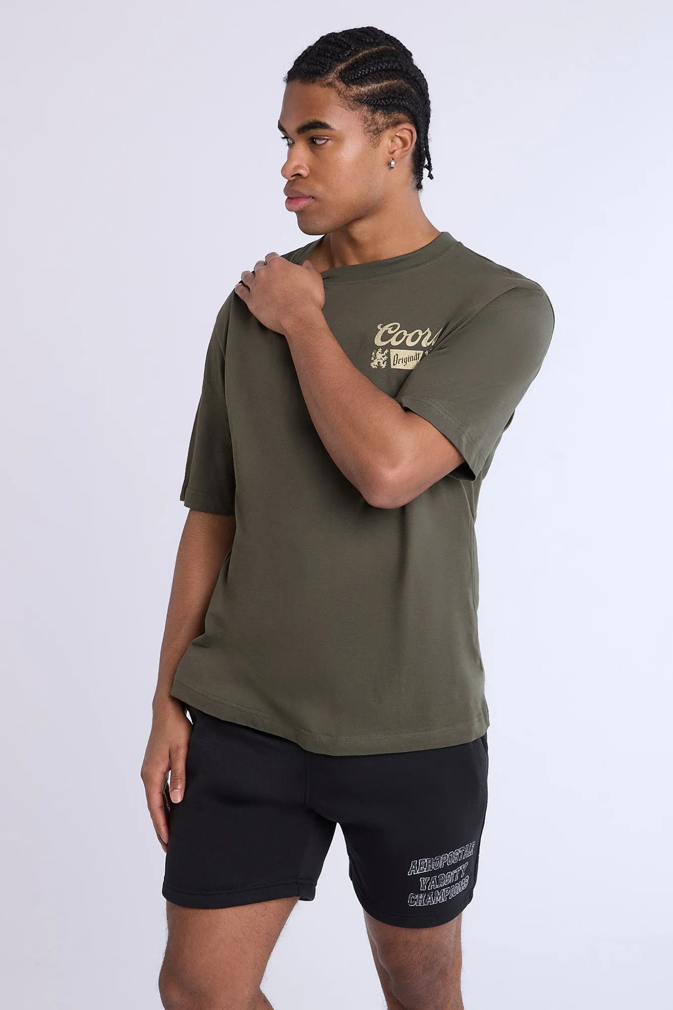 Aéropostale Varsity Fleece Shorts sold by Bluenotes product image thumbnail 2