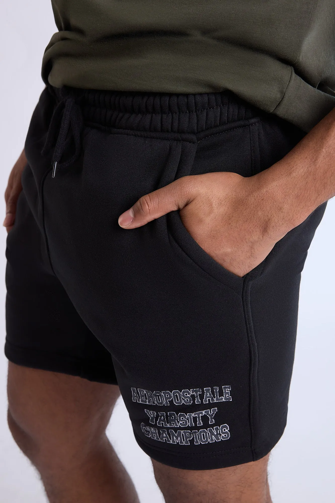 Aéropostale Varsity Fleece Shorts sold by Bluenotes product image thumbnail 3