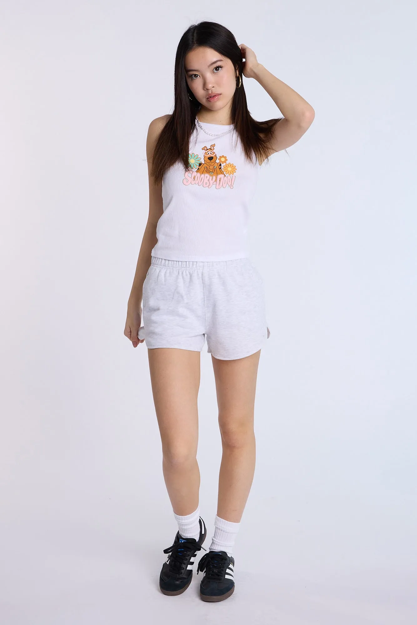 Scooby-Doo Graphic Ribbed High Neck Tank Top sold by Bluenotes product image thumbnail 4