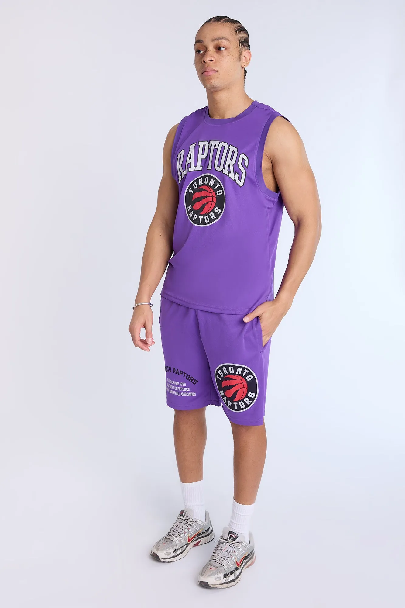 Toronto Raptors Mesh Shorts sold by Bluenotes