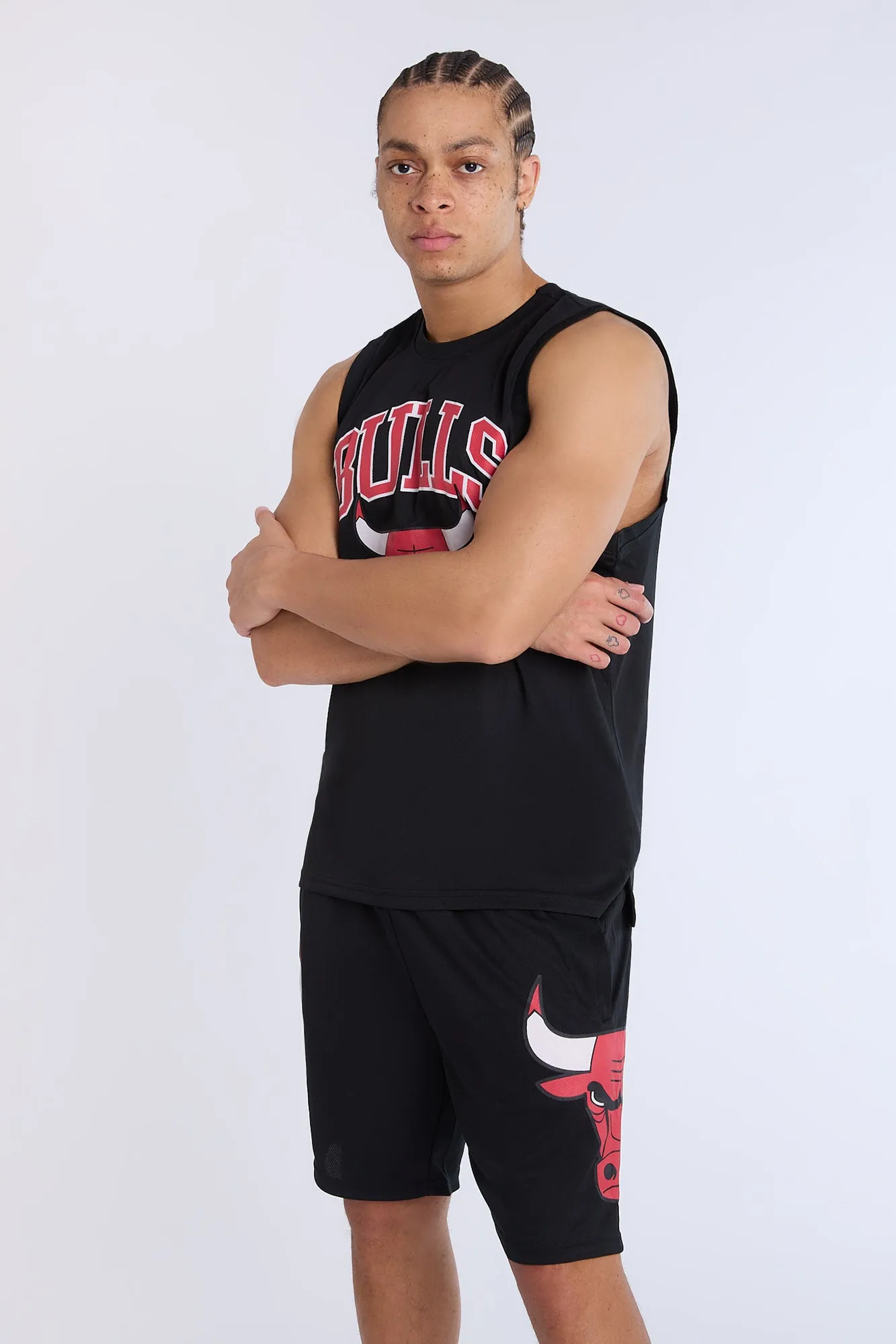 Chicago Bulls Mesh Shorts sold by Bluenotes product image thumbnail 3