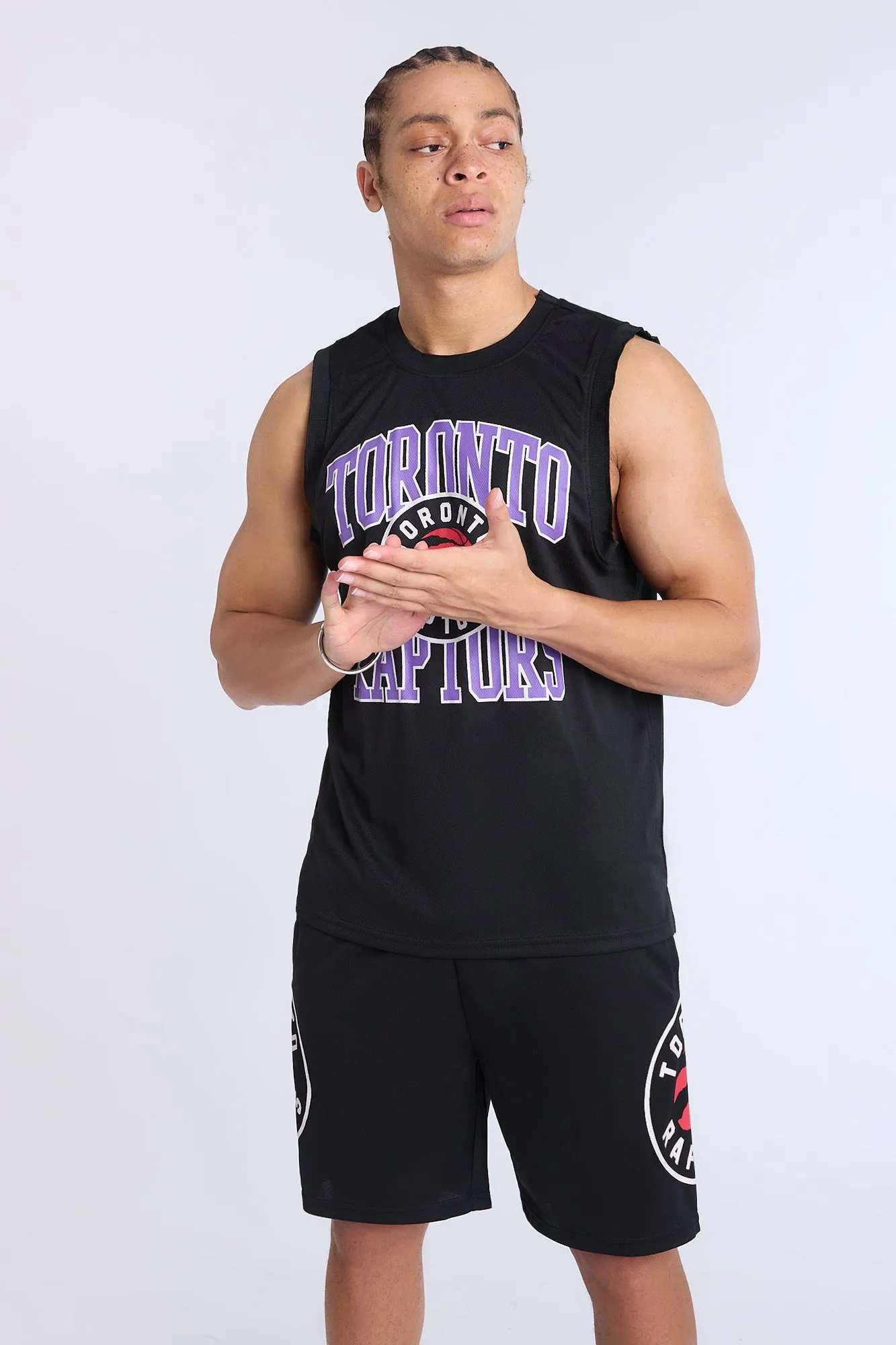 Toronto Raptors Mesh Shorts sold by Bluenotes product image thumbnail 3
