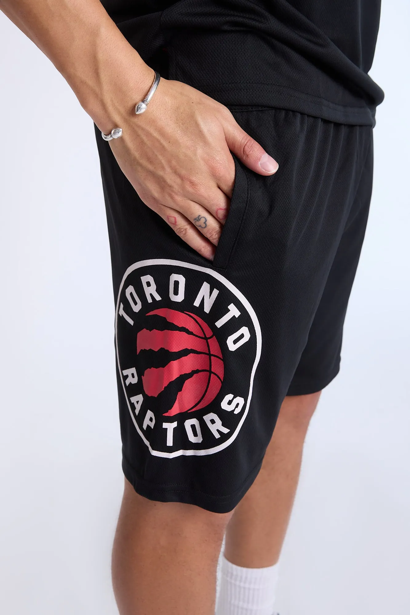 Toronto Raptors Mesh Shorts sold by Bluenotes product image thumbnail 2