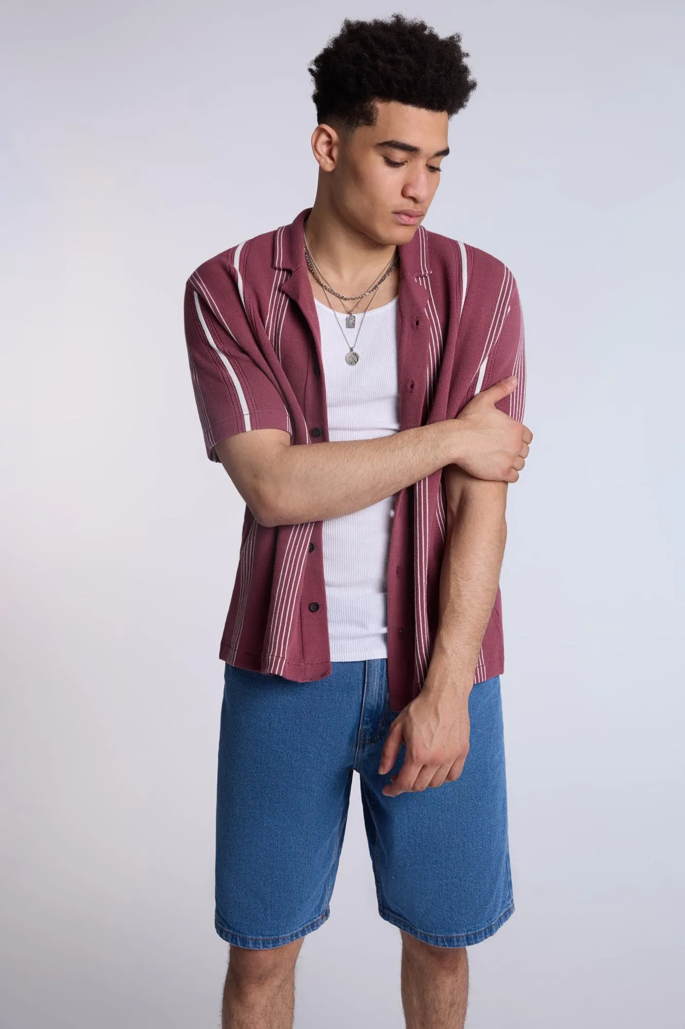 Loose Denim Shorts sold by Bluenotes