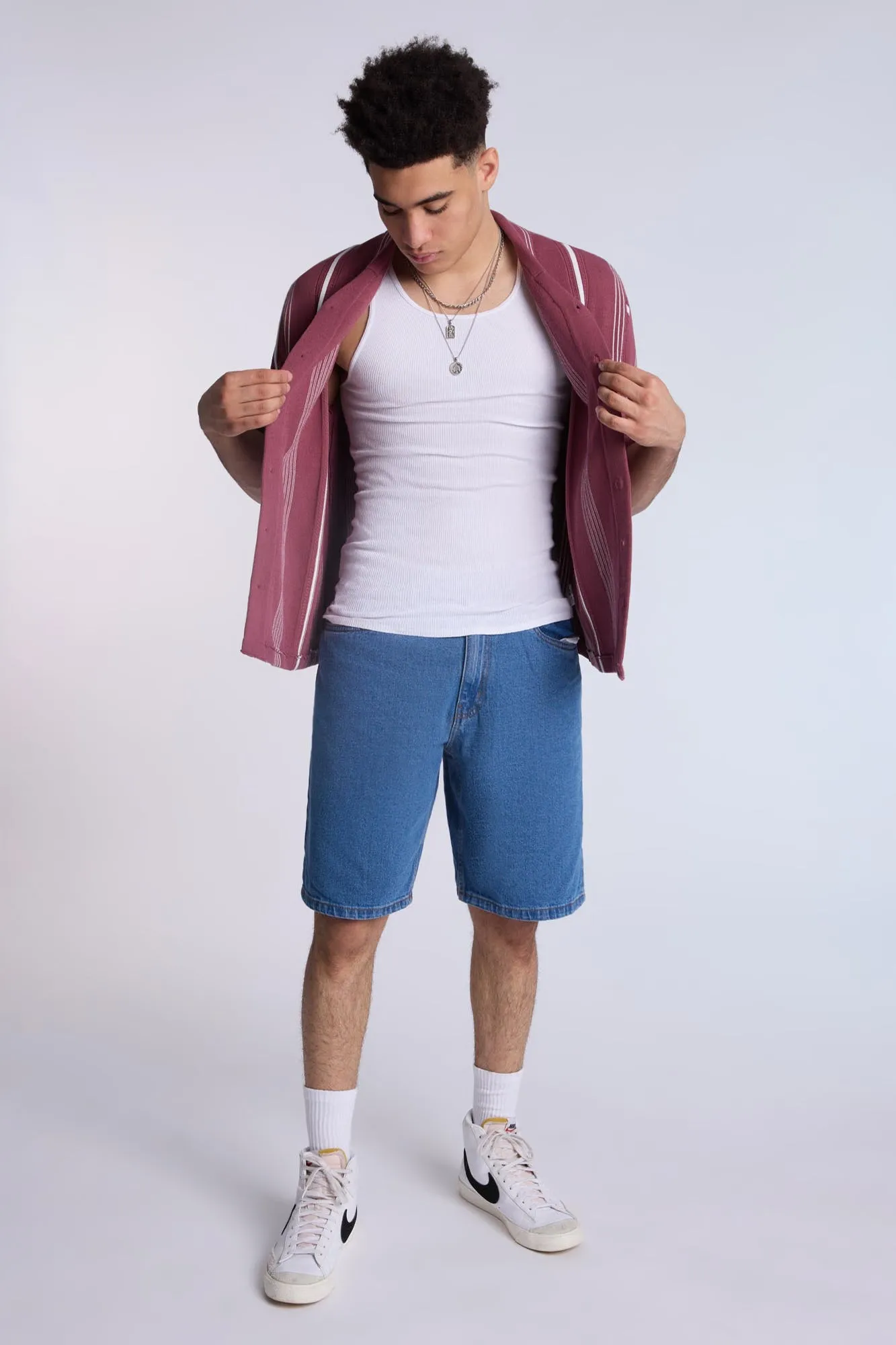 Loose Denim Shorts sold by Bluenotes product image thumbnail 4