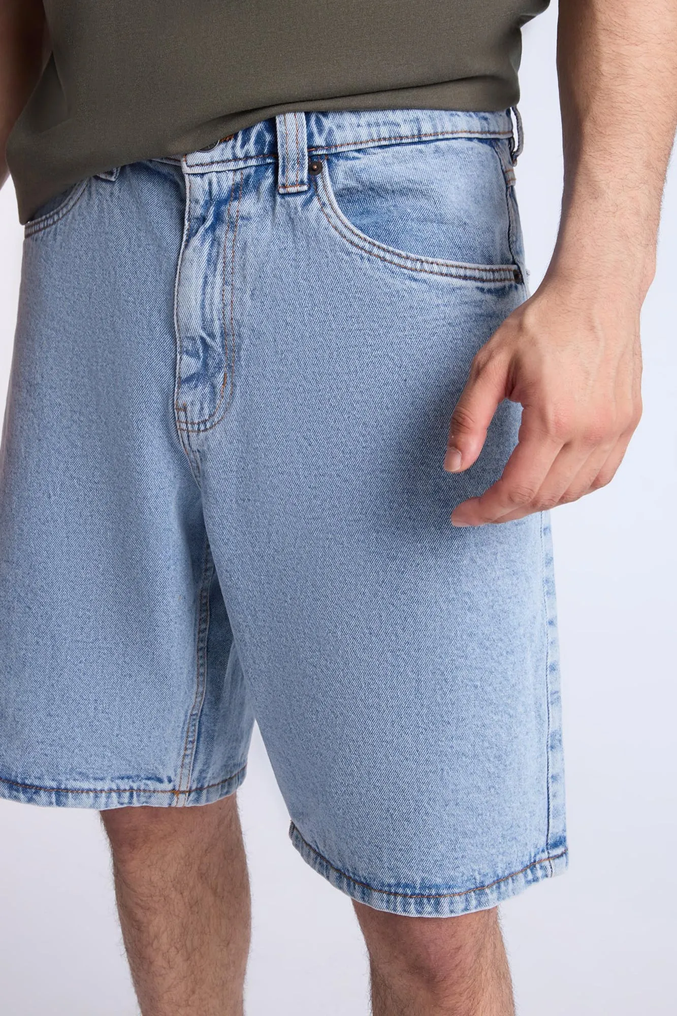Loose Denim Shorts sold by Bluenotes product image thumbnail 2