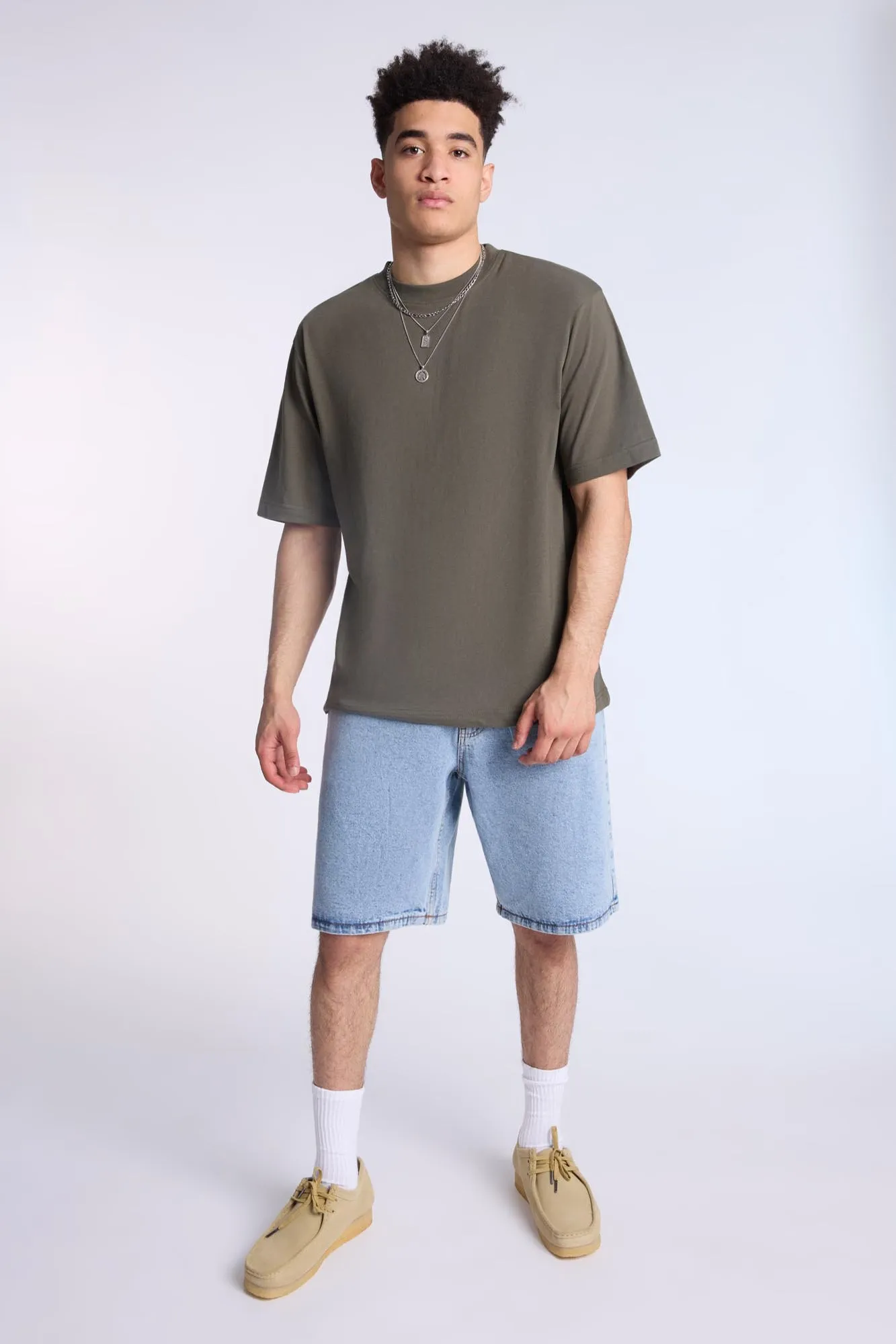 Loose Denim Shorts sold by Bluenotes product image thumbnail 4