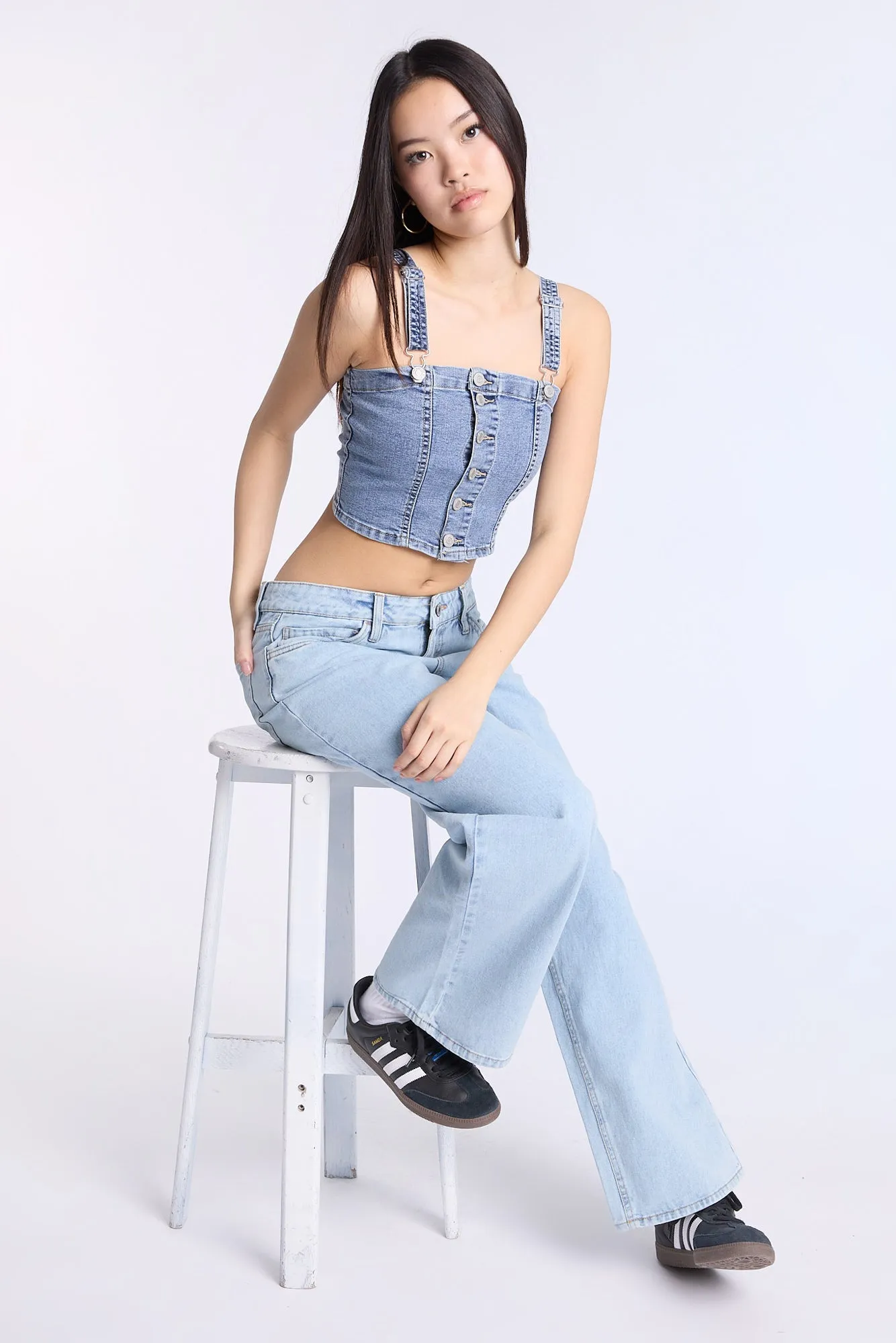 Denim Tank Top sold by Bluenotes product image thumbnail 5