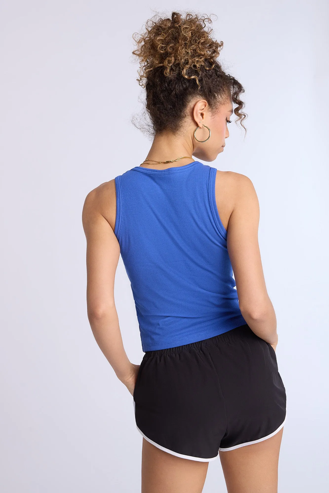 Peanuts Graphic Ribbed High Neck Tank Top sold by Bluenotes product image thumbnail 3