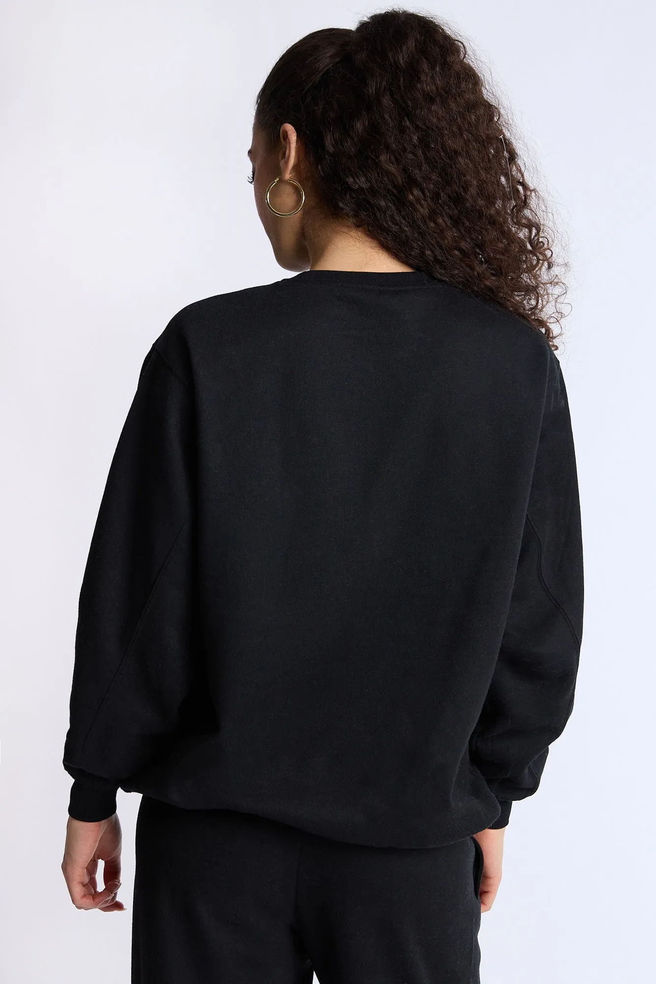 Oversized Crew Neck Sweatshirt sold by Bluenotes product image thumbnail 4