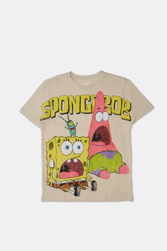 SpongeBob And Patrick Graphic Tee sold by Bluenotes