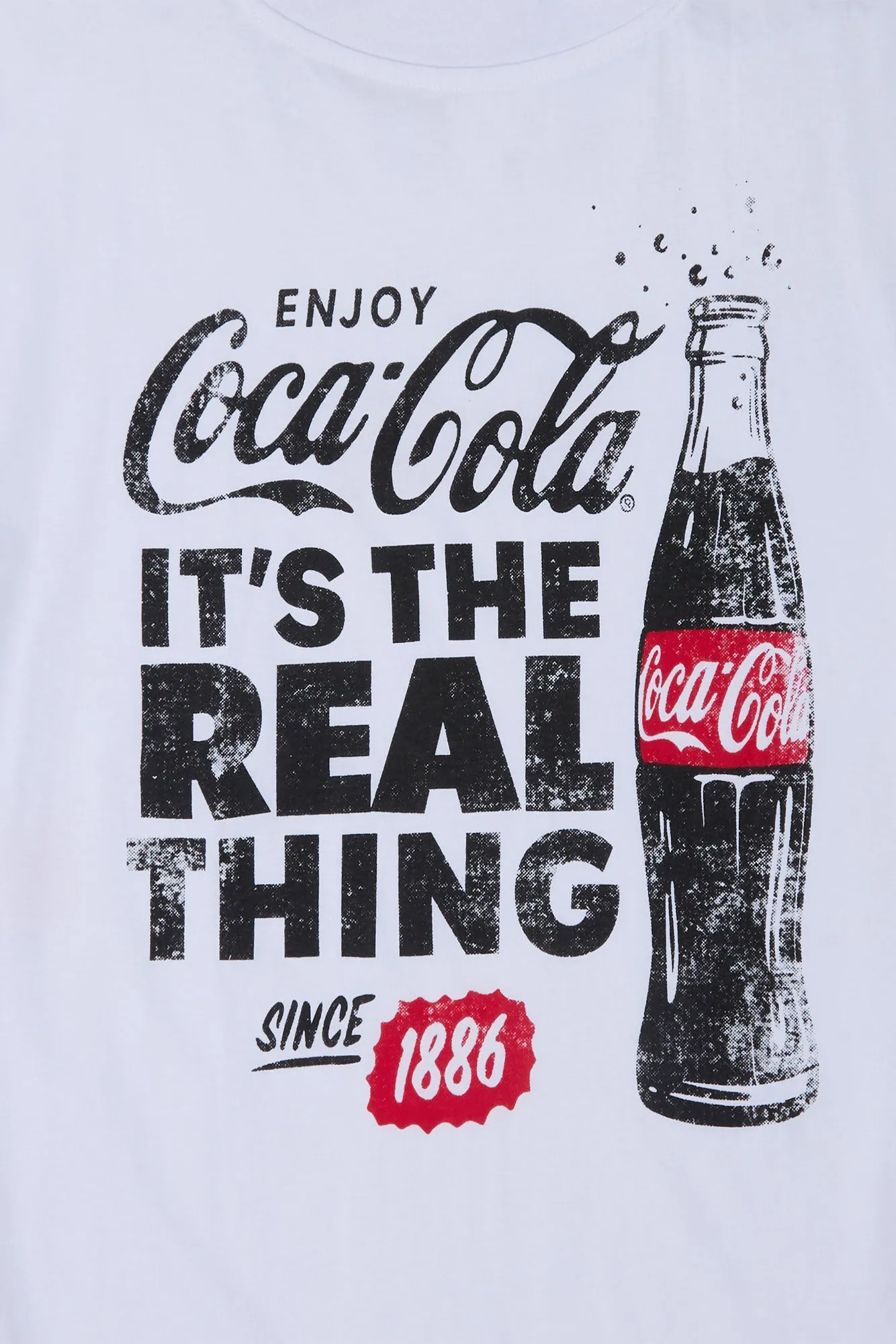 Coca-Cola It's The Real Thing Graphic Tee sold by Bluenotes product image thumbnail 3
