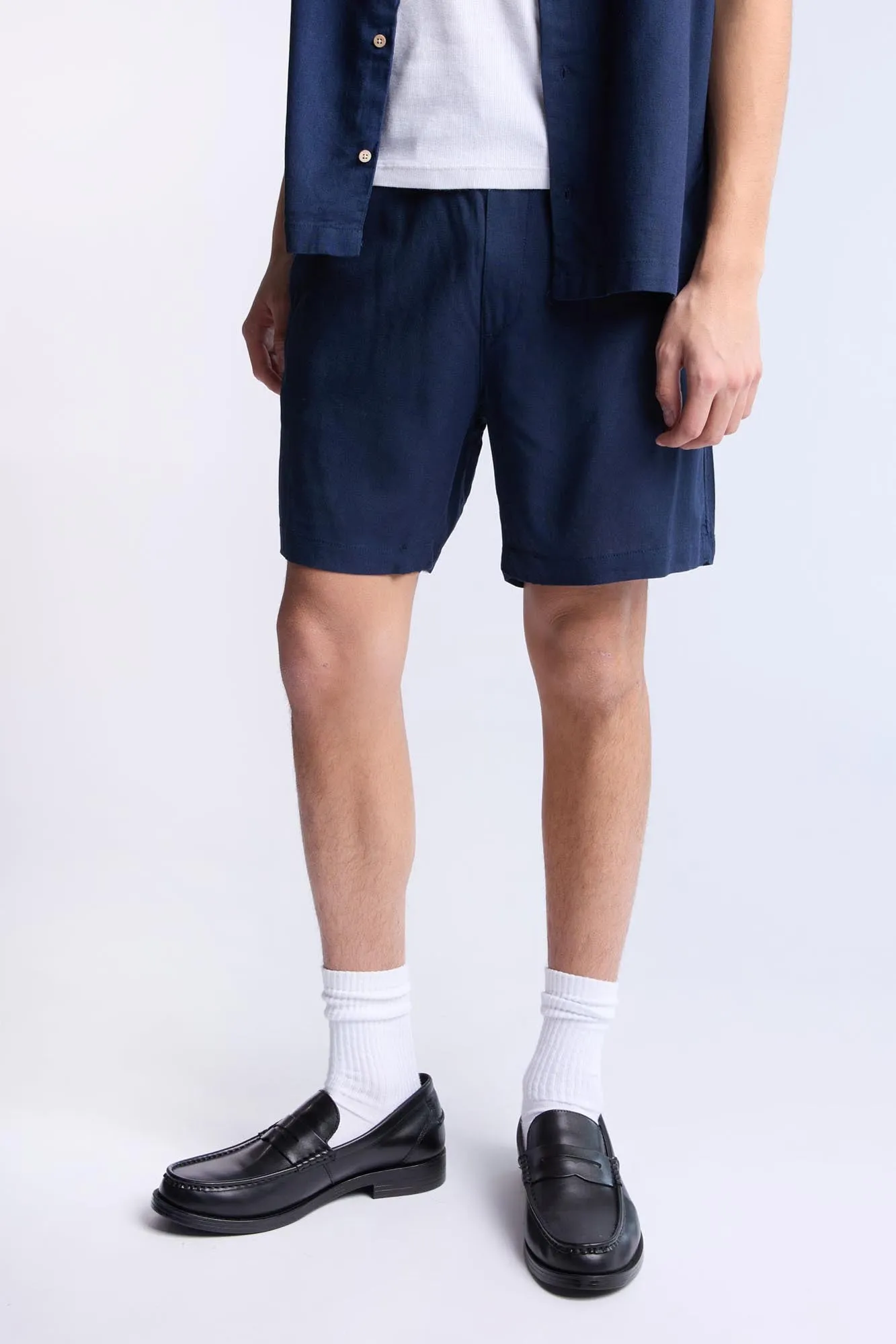 Linen-Blend 7" Shorts sold by Bluenotes