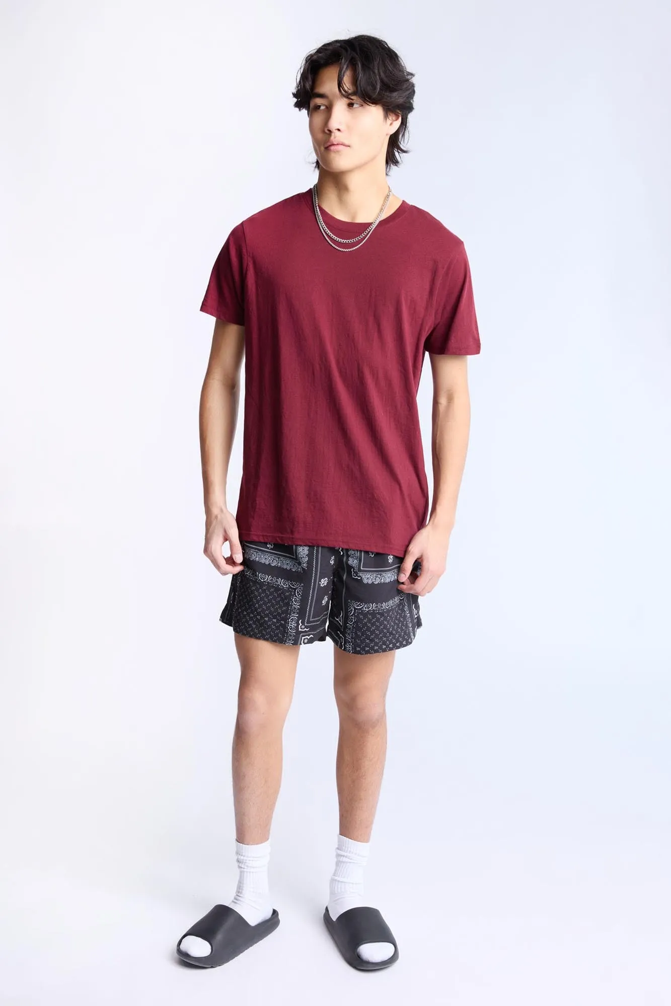 Bandana Printed 5.5" Swim Shorts sold by Bluenotes product image thumbnail 4