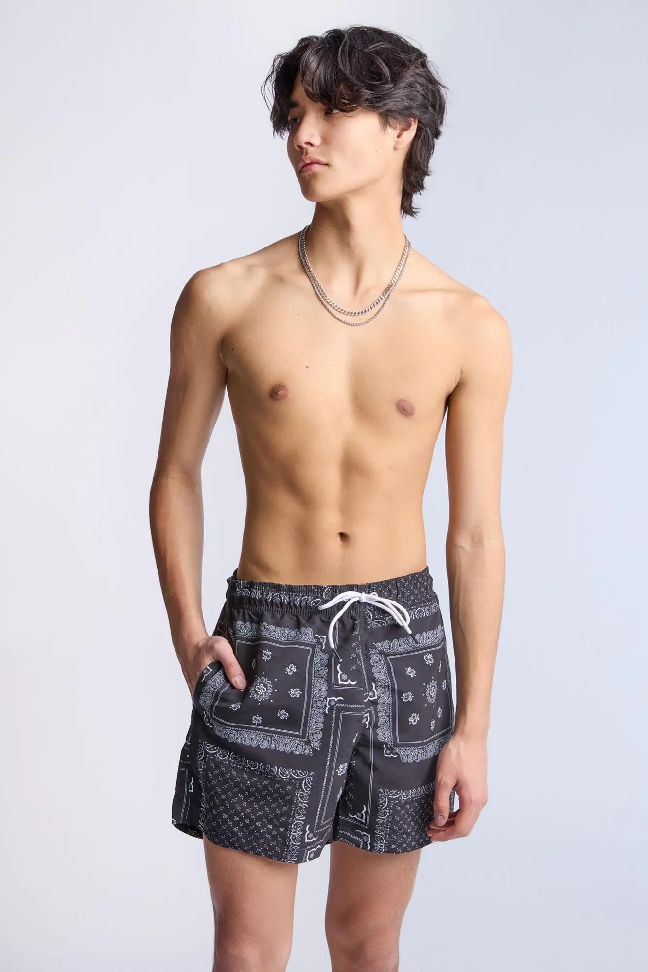 Bandana Printed 5.5" Swim Shorts sold by Bluenotes product image thumbnail 5
