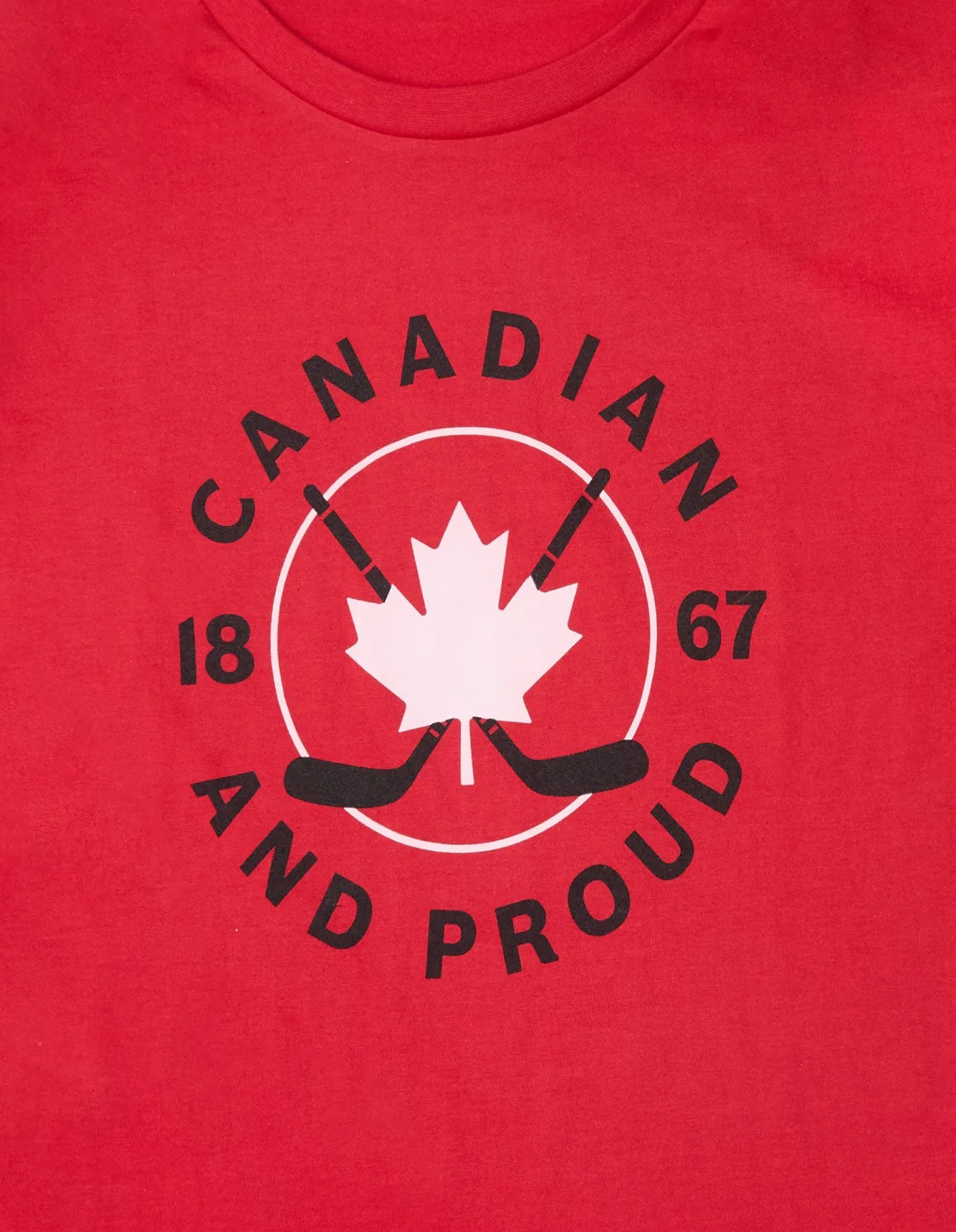 Canadian And Proud 1867 Graphic Classic Tee sold by Bluenotes product image thumbnail 2