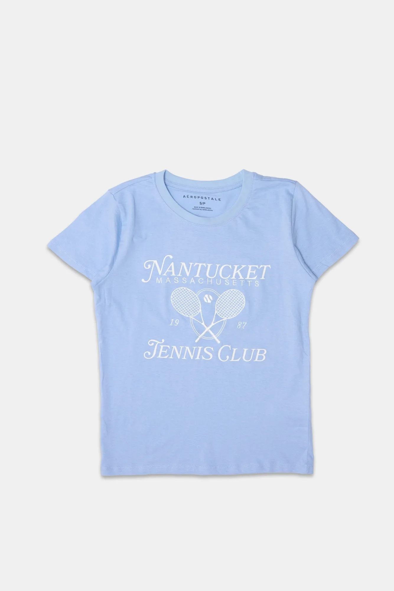 AERO Nantucket Tennis Club Graphic Classic Tee sold by Bluenotes