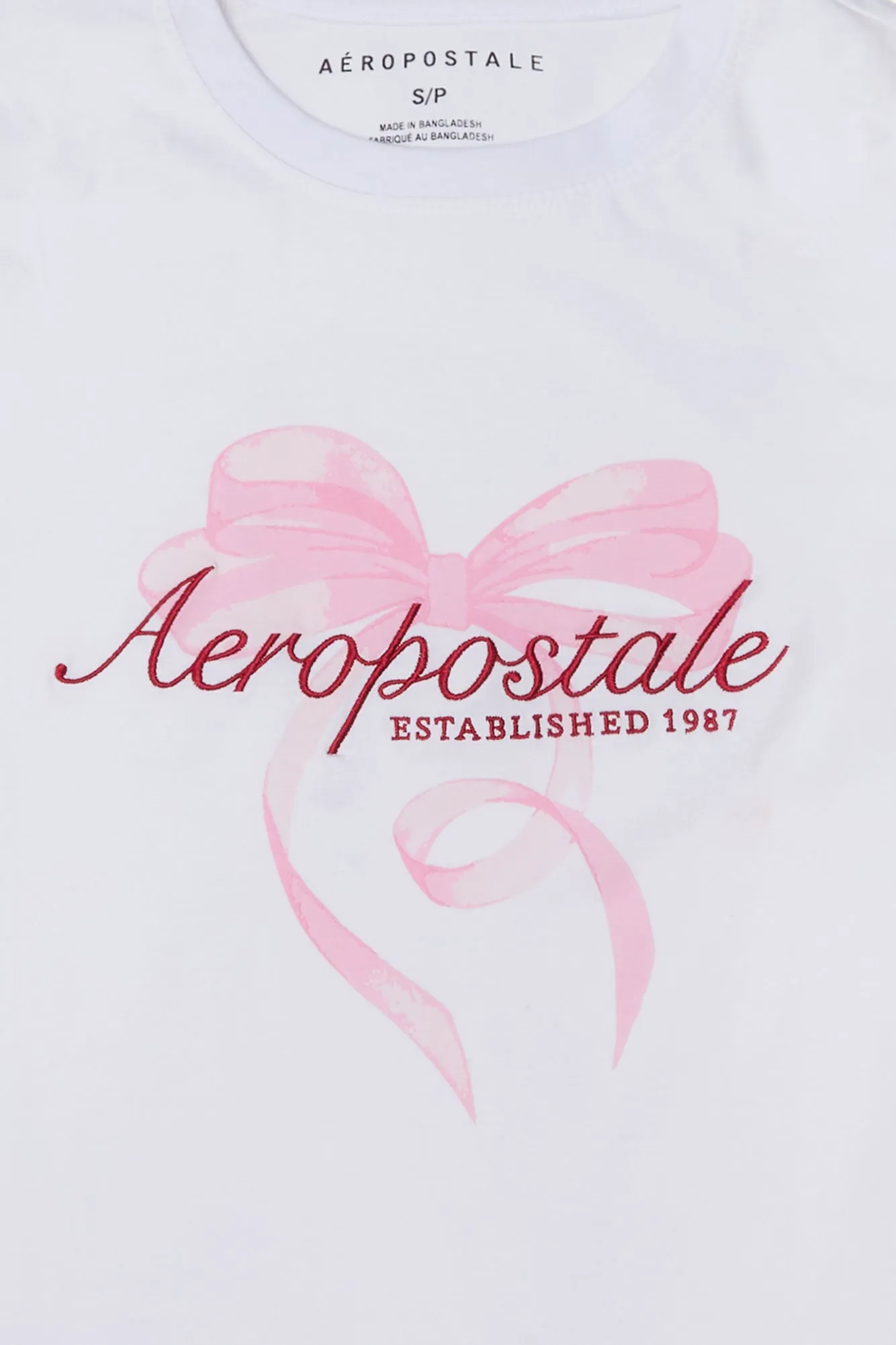 Aéropostale Bow Graphic Classic Tee sold by Bluenotes product image thumbnail 2
