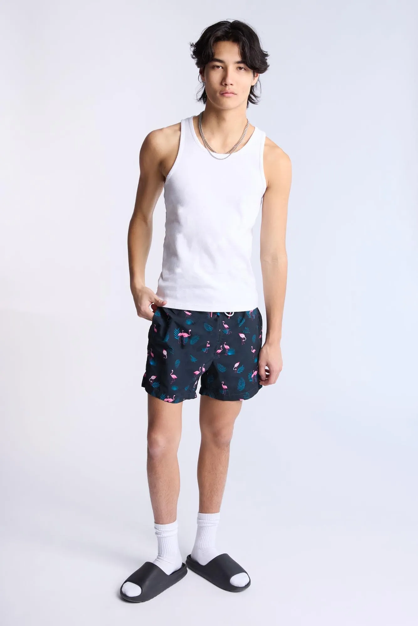Flamingo Printed 5.5" Swim Shorts sold by Bluenotes product image thumbnail 4
