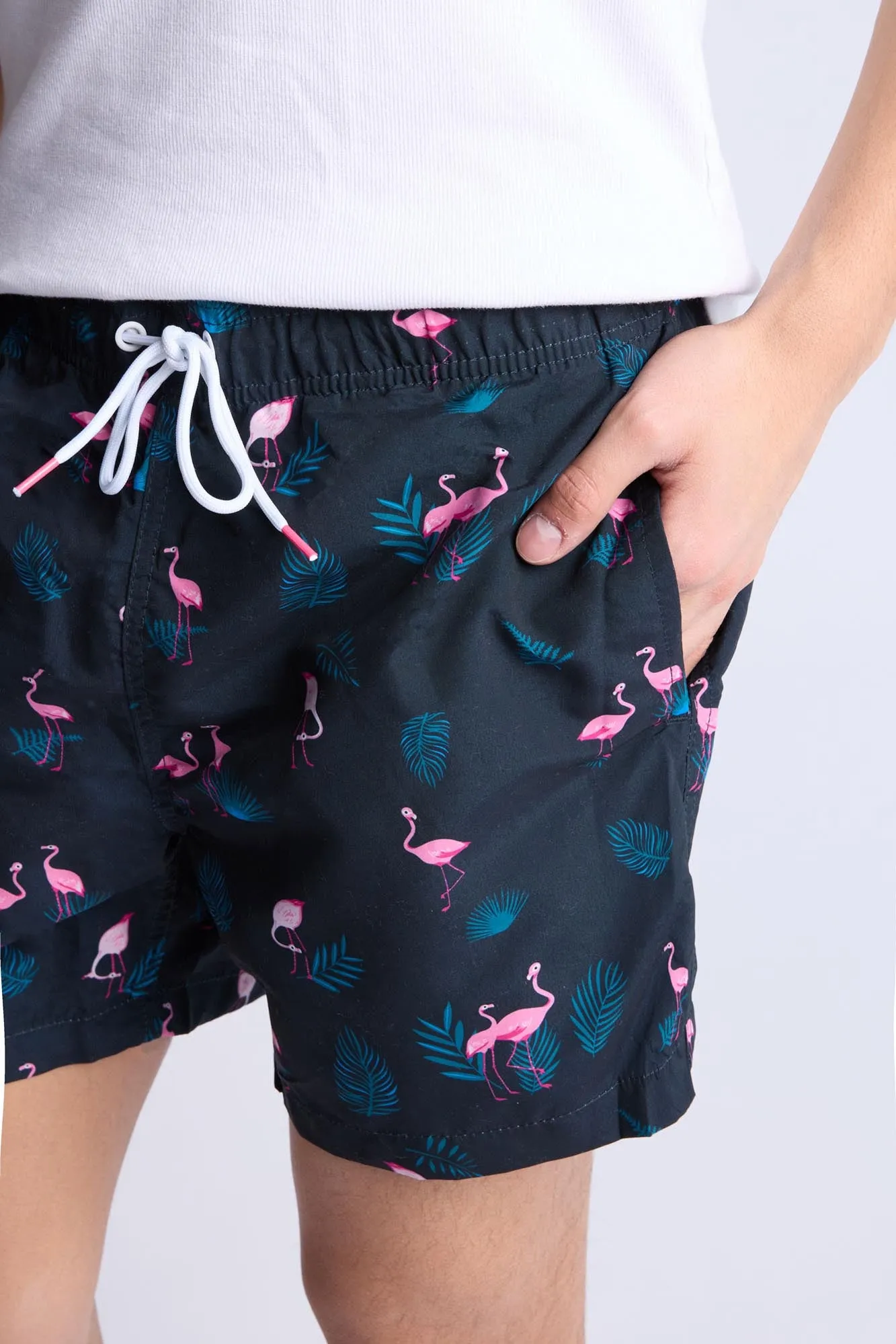 Flamingo Printed 5.5" Swim Shorts sold by Bluenotes product image thumbnail 2