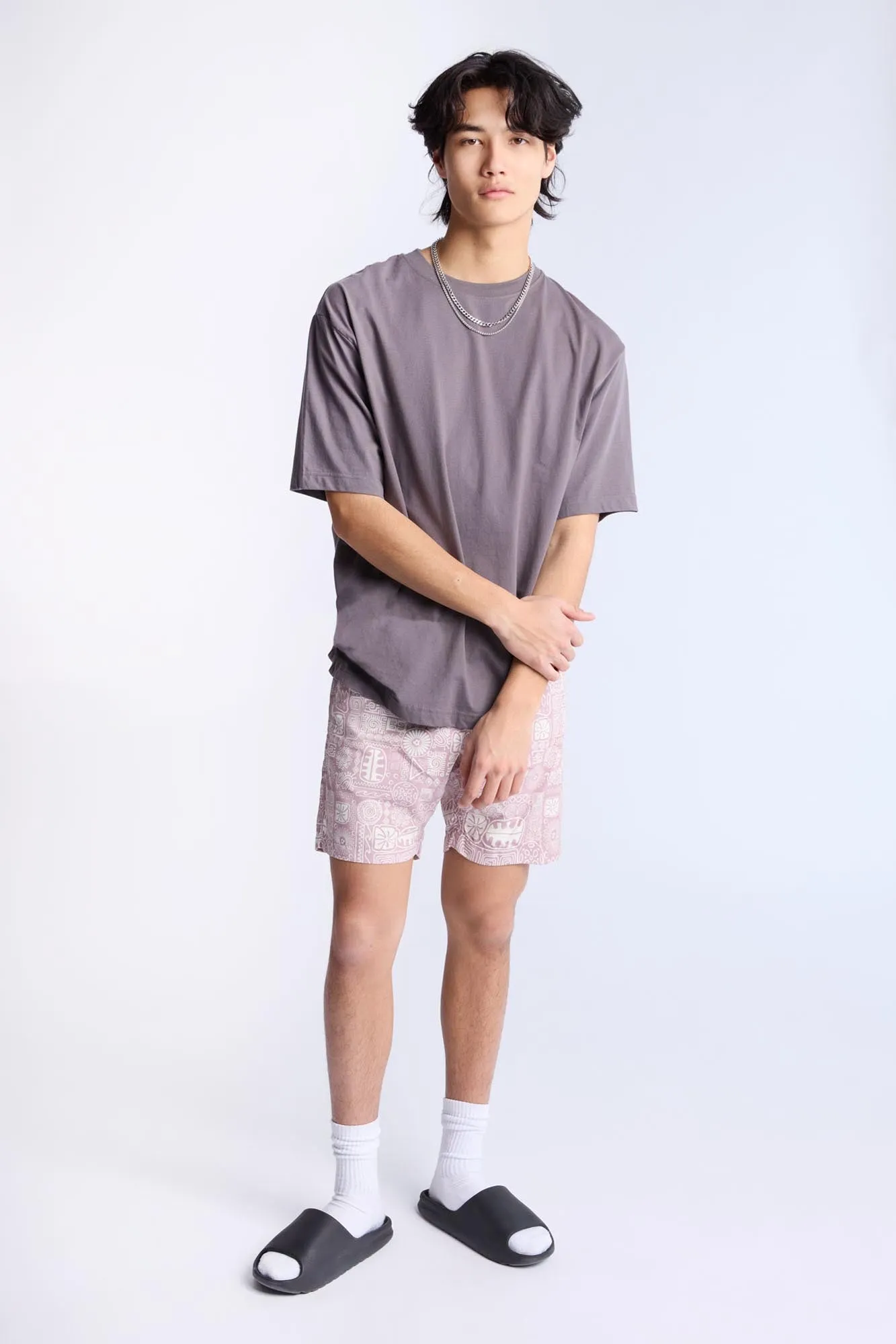 Hawaiian Printed 7" Swim Shorts sold by Bluenotes product image thumbnail 4