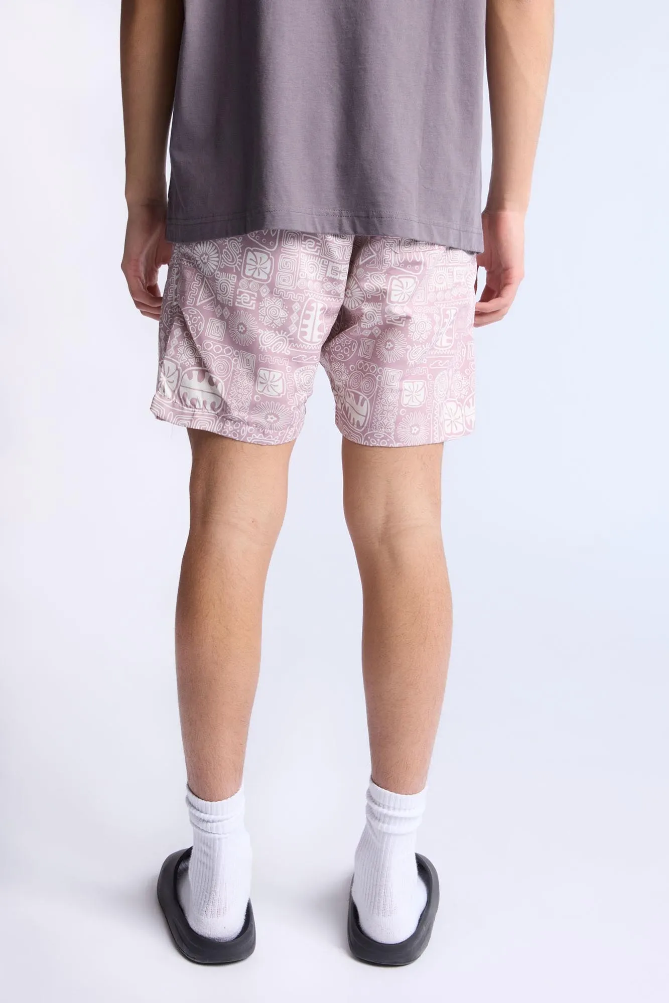 Hawaiian Printed 7" Swim Shorts sold by Bluenotes product image thumbnail 3
