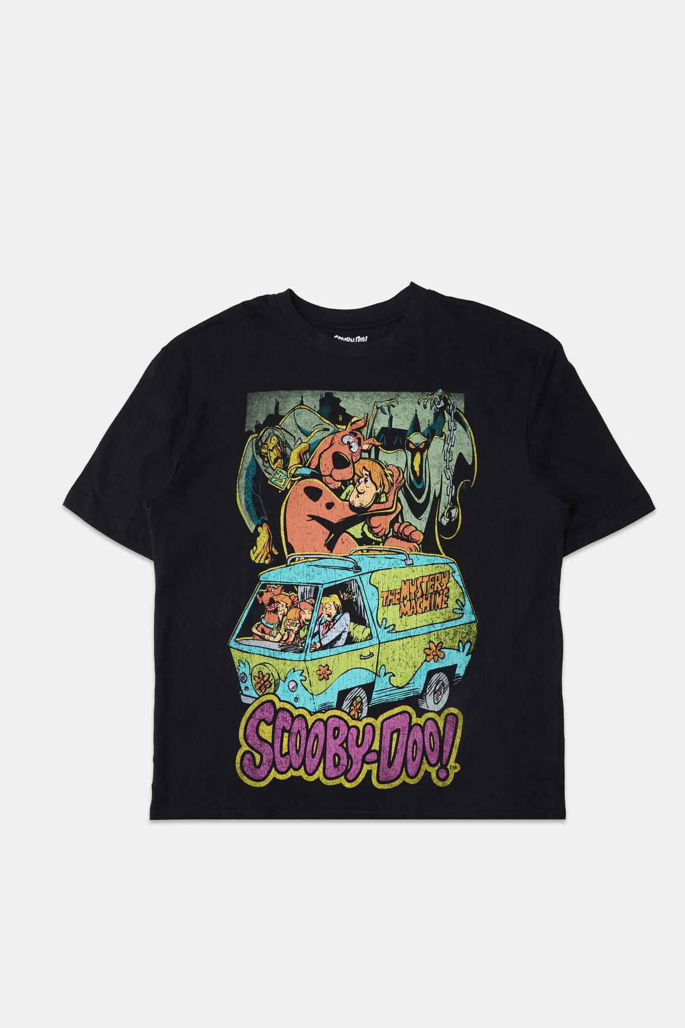 Scooby-Doo And The Mystery Machine Graphic Tee sold by Bluenotes