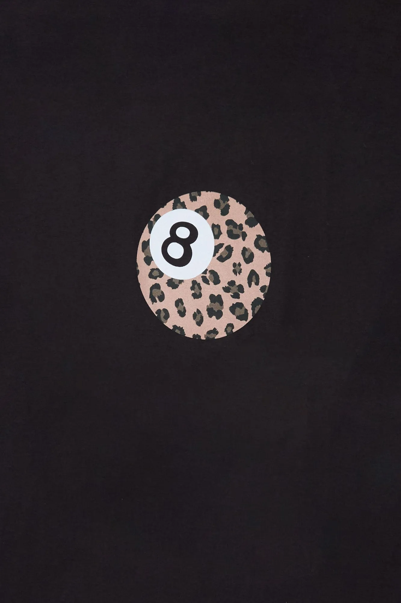 Leopard 8 Ball Graphic Boyfriend Tee sold by Bluenotes product image thumbnail 2