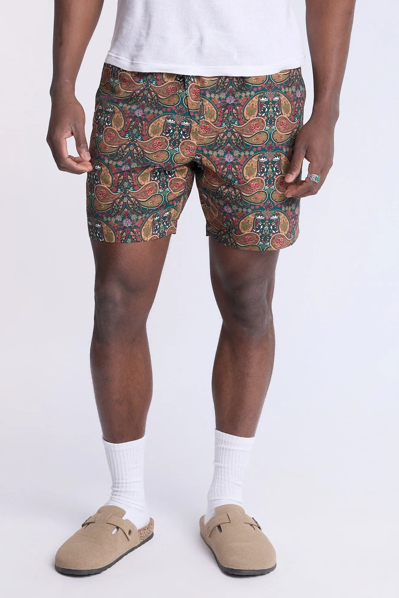 Paisley 7" Swim Shorts sold by Bluenotes