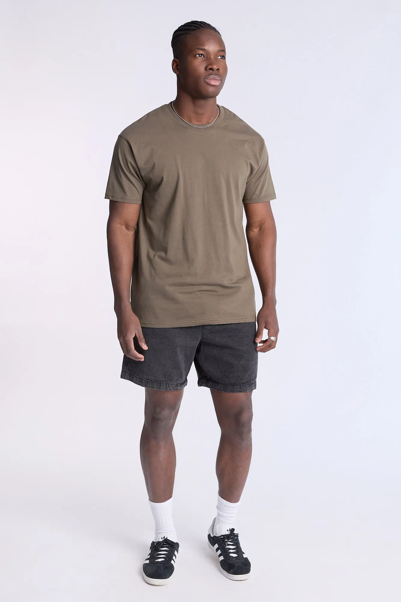 Denim Jogger Shorts sold by Bluenotes product image thumbnail 4