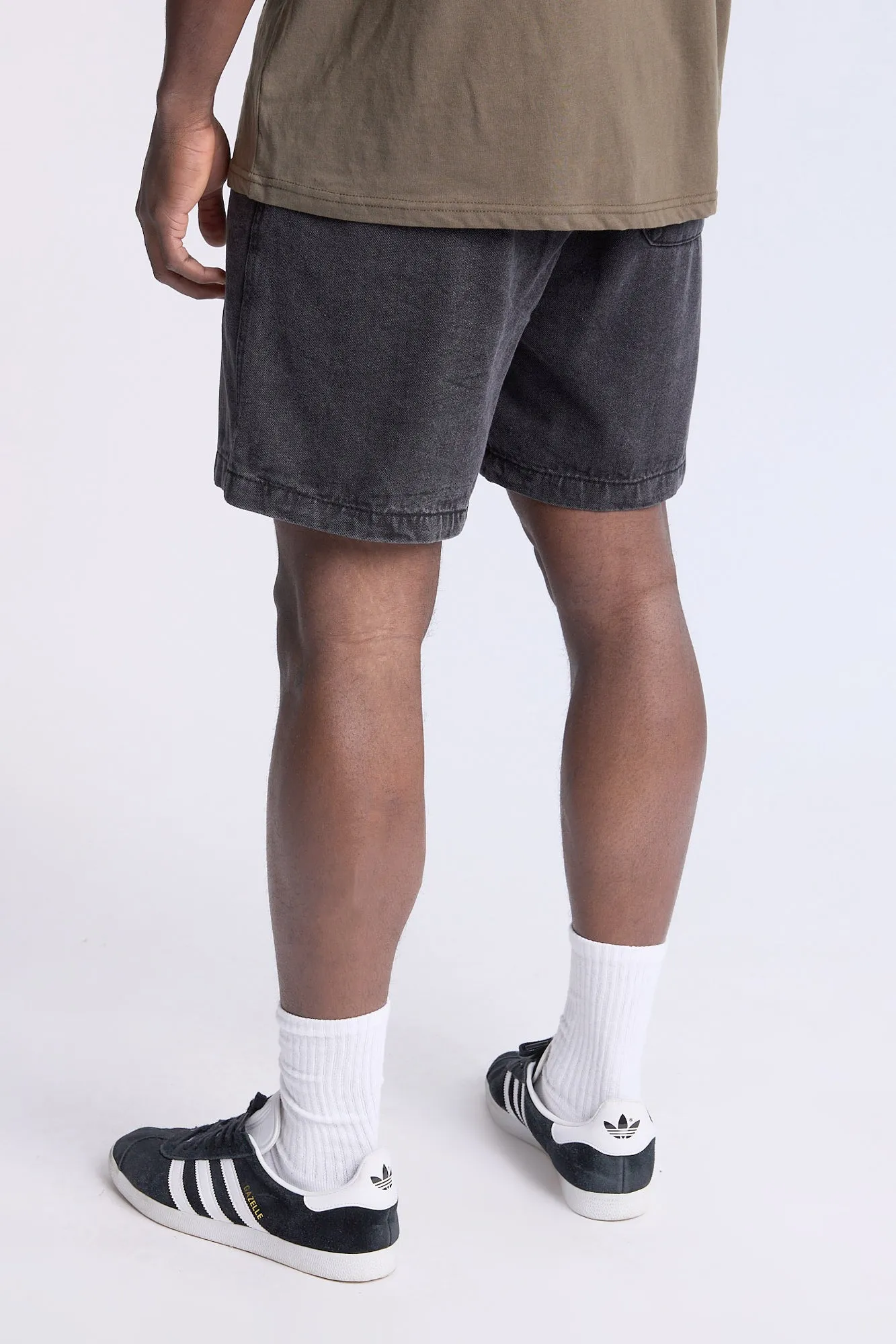 Denim Jogger Shorts sold by Bluenotes product image thumbnail 3