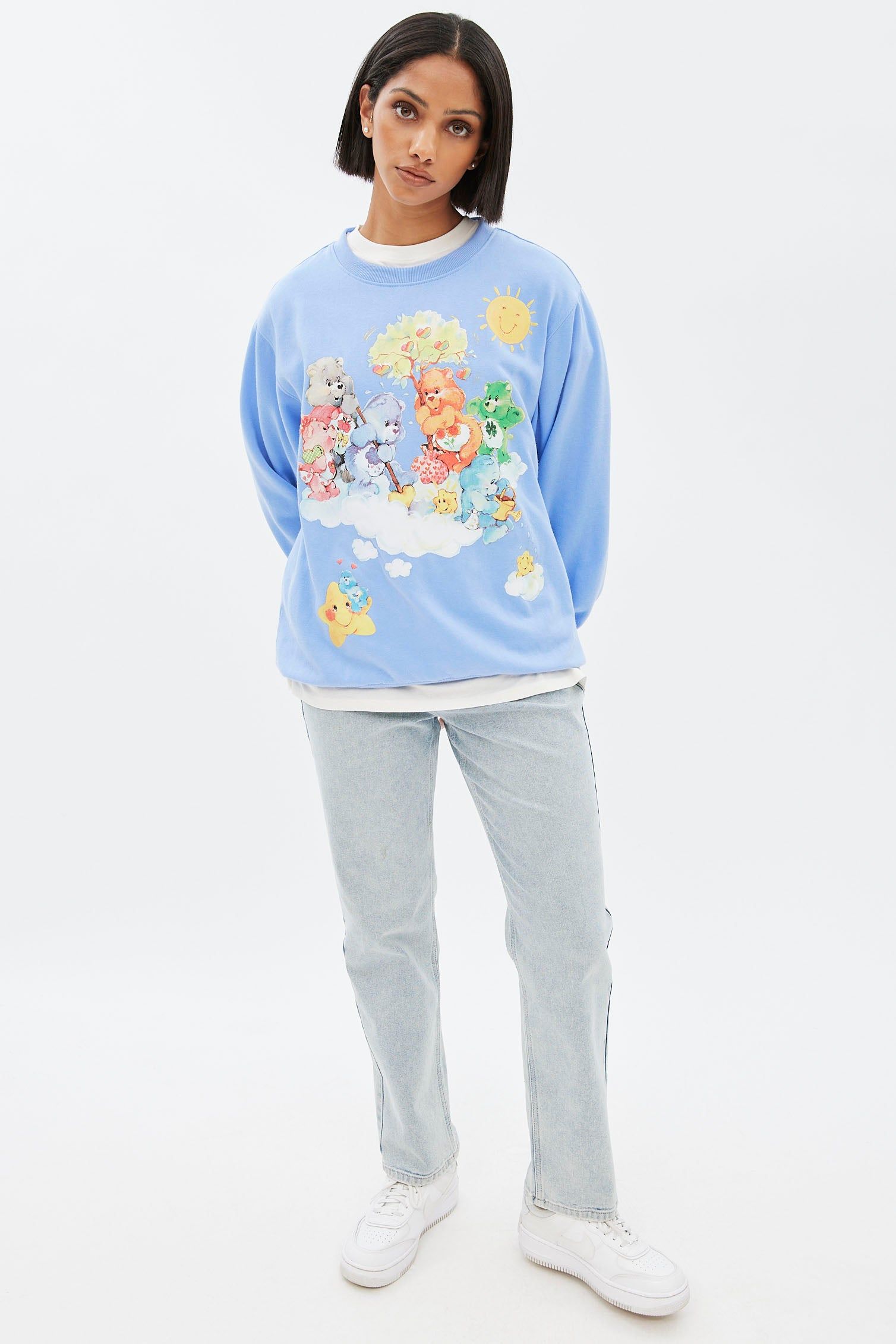 Care Bears Graphic Oversized Crew Neck Sweatshirt sold by Bluenotes product image thumbnail 2